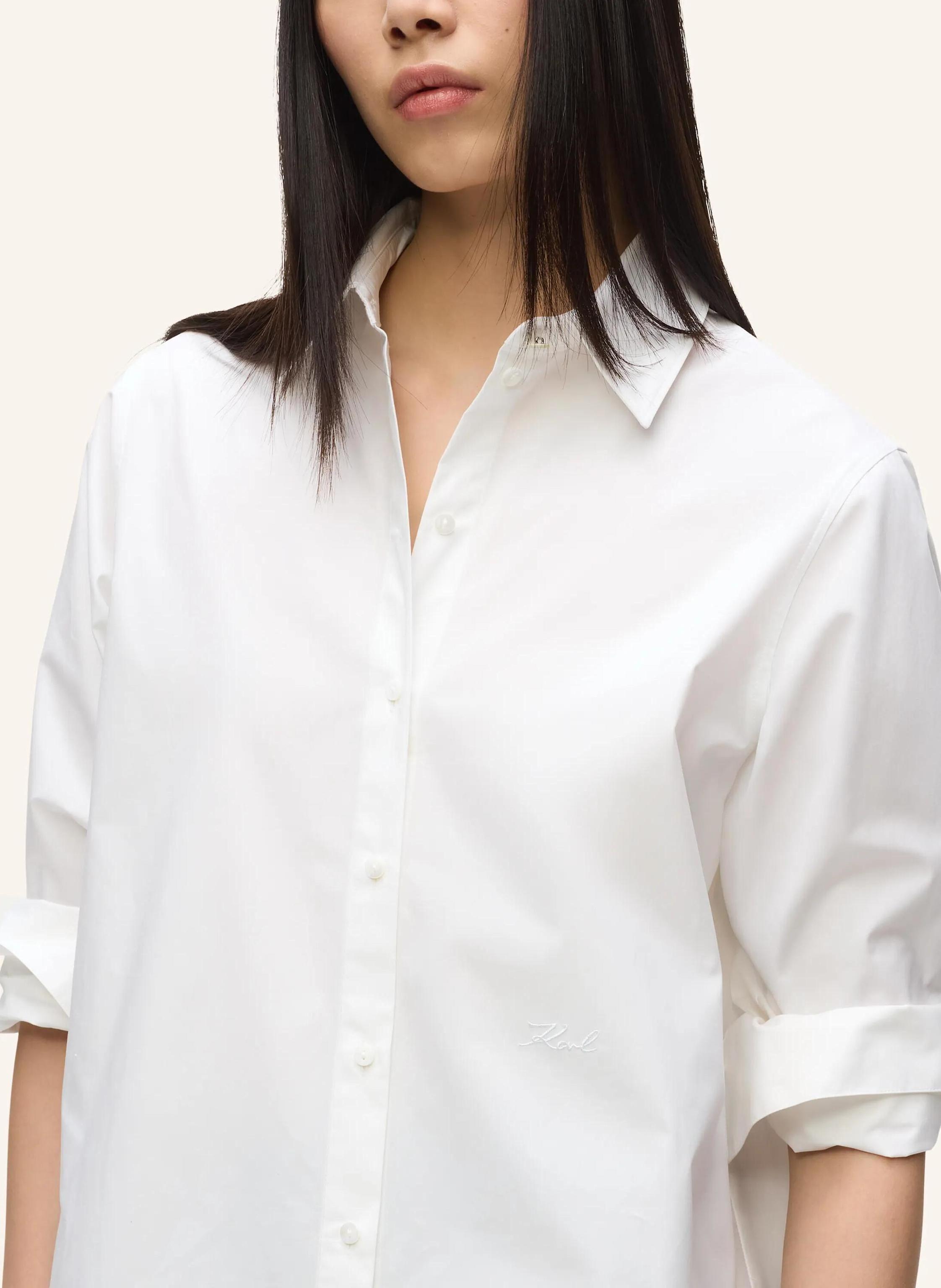 Thumbnail - Karl Lagerfeld Bluse weiss