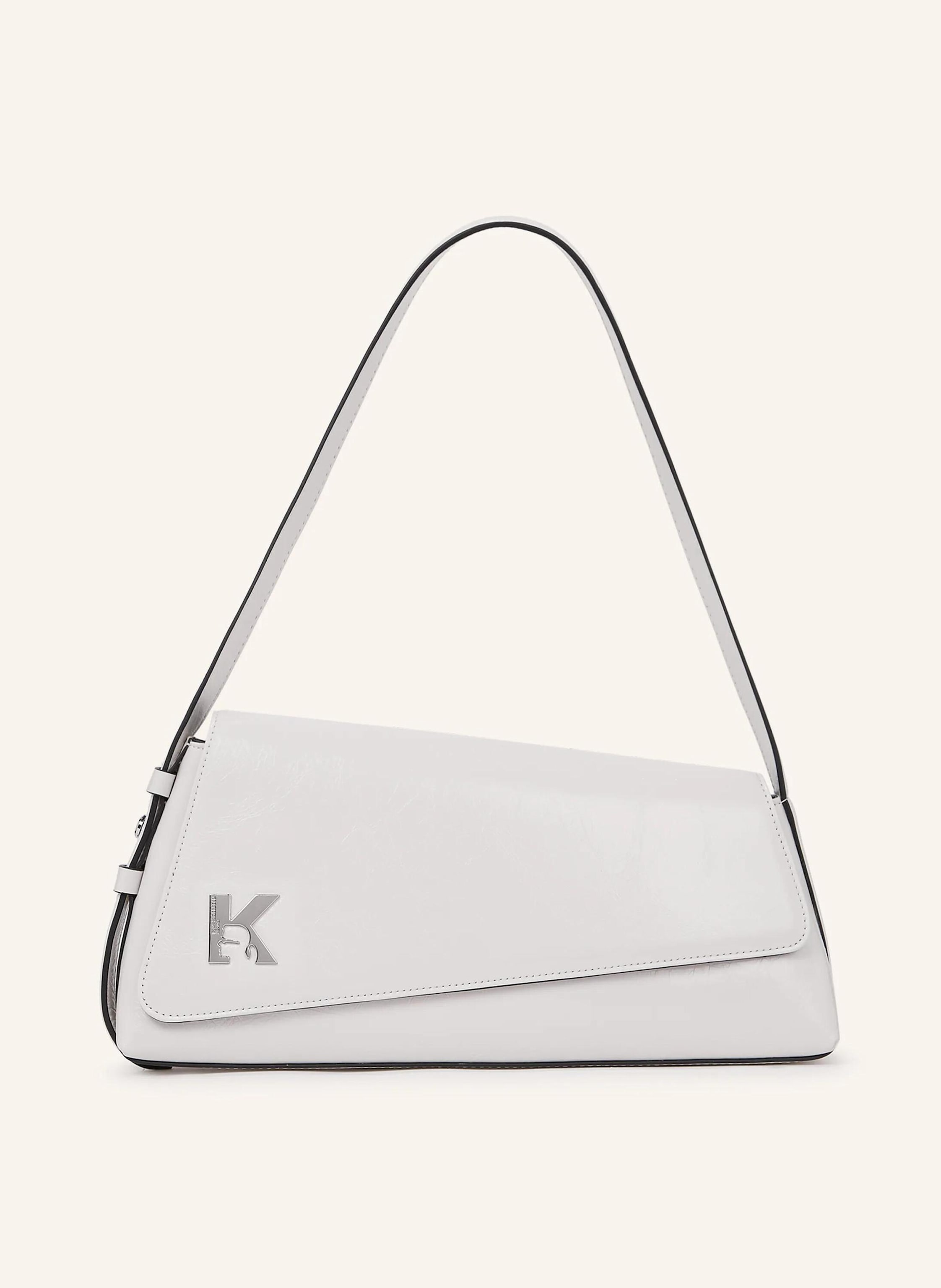 Karl Lagerfeld Jeans Schultertasche weiss