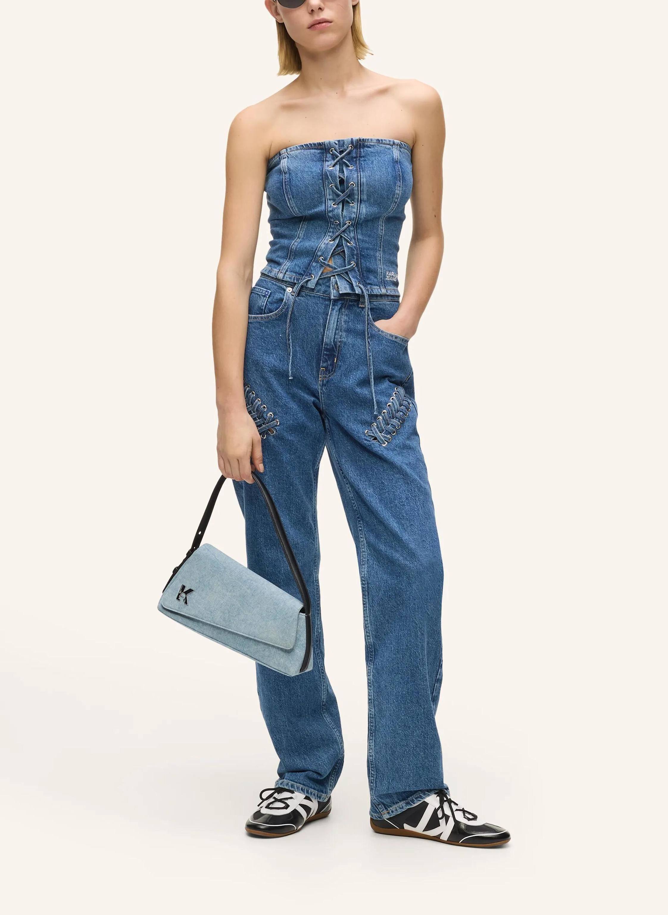 Thumbnail - Karl Lagerfeld Jeans Schultertasche blau