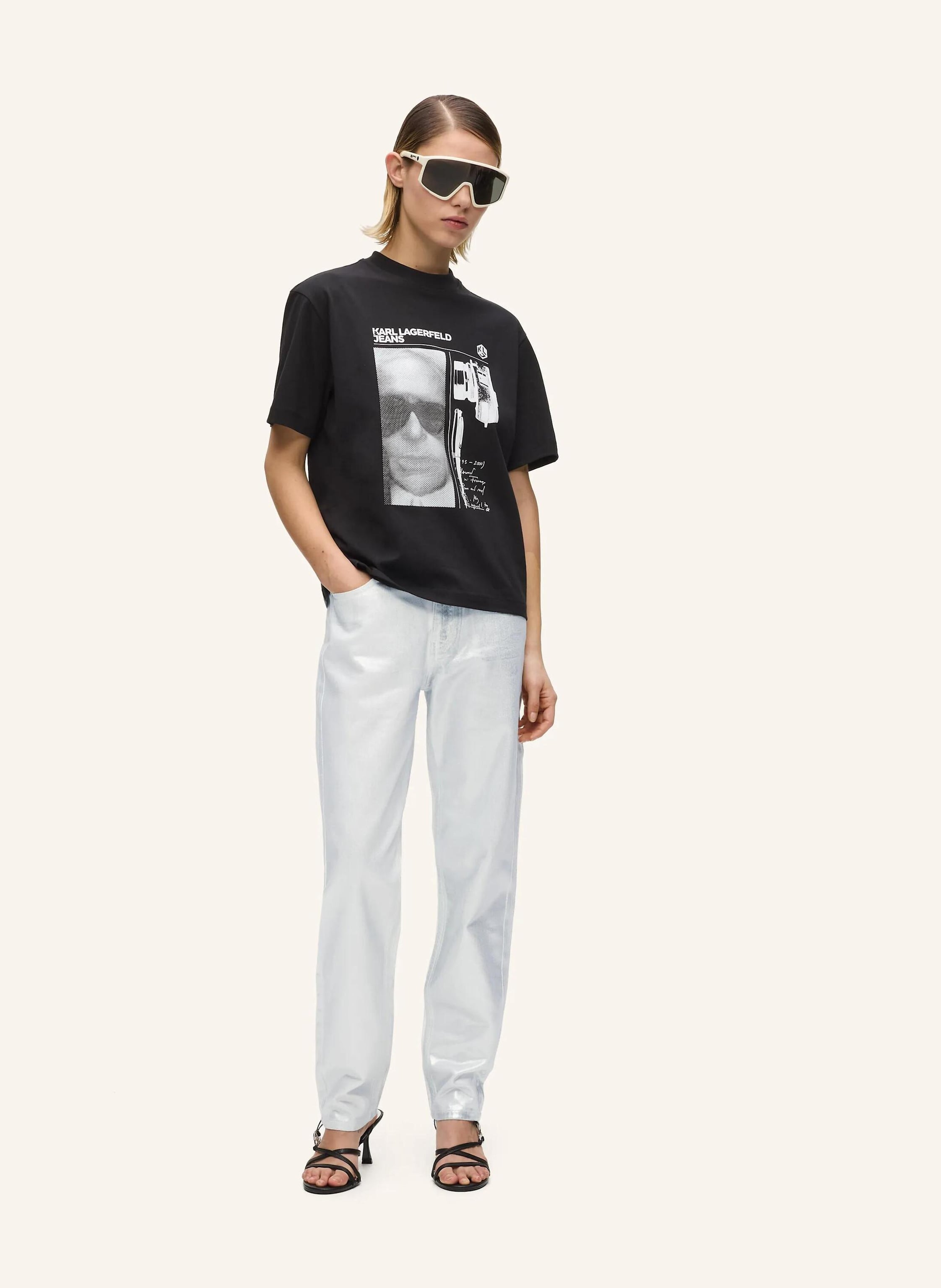 Thumbnail - Karl Lagerfeld Jeans Jeans silber