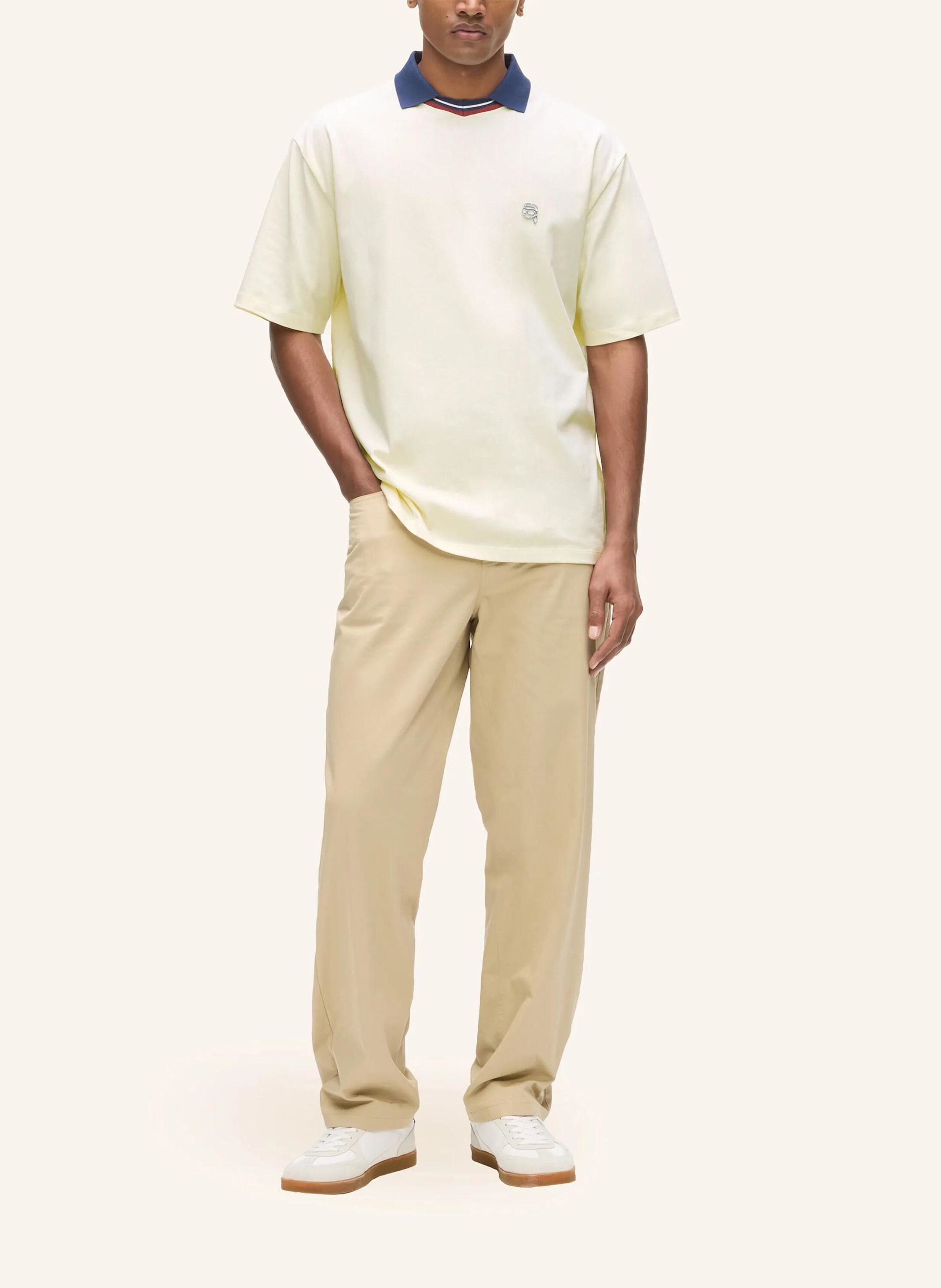Thumbnail - Karl Lagerfeld Poloshirt beige
