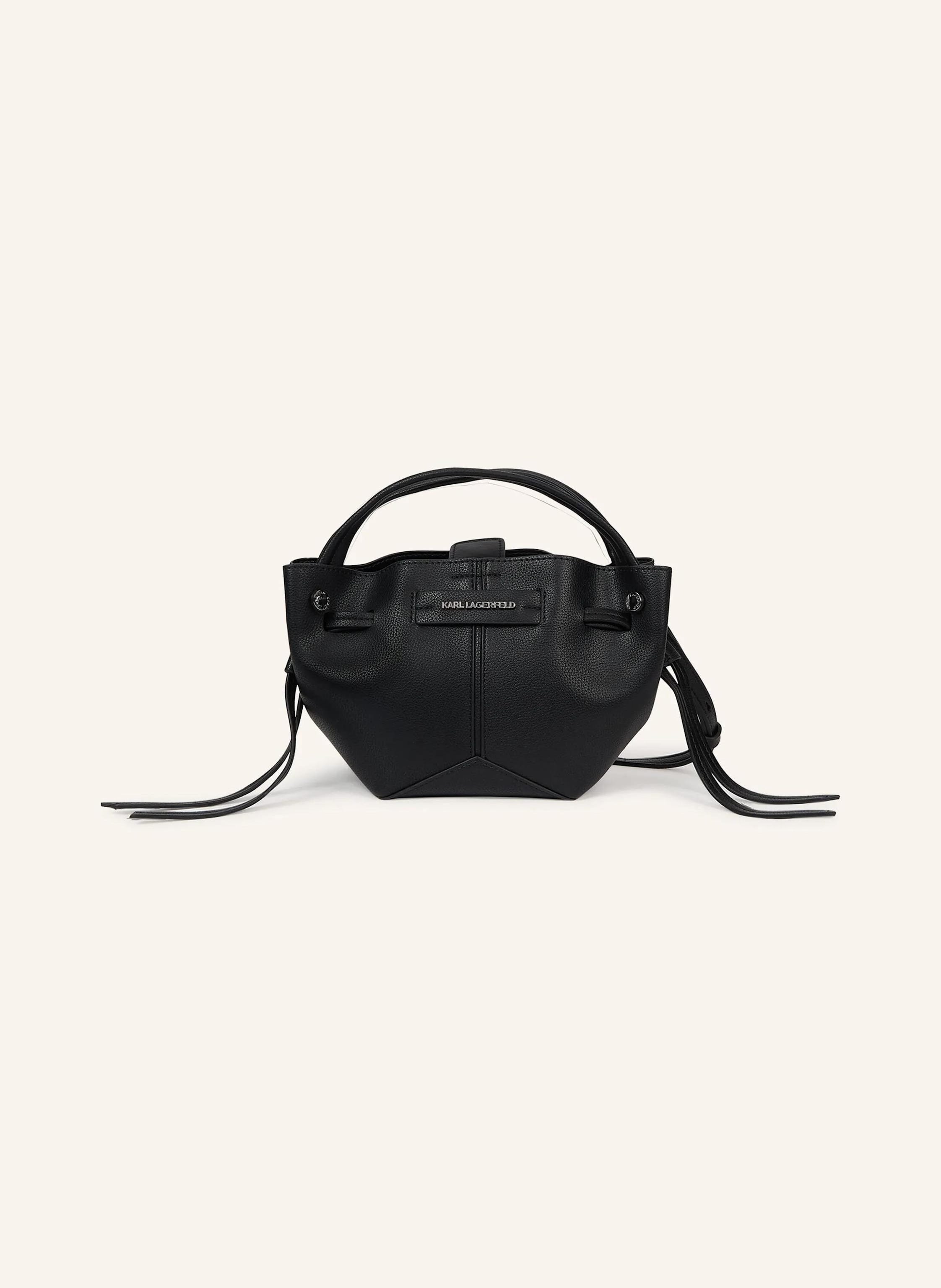 Karl Lagerfeld Beuteltasche schwarz