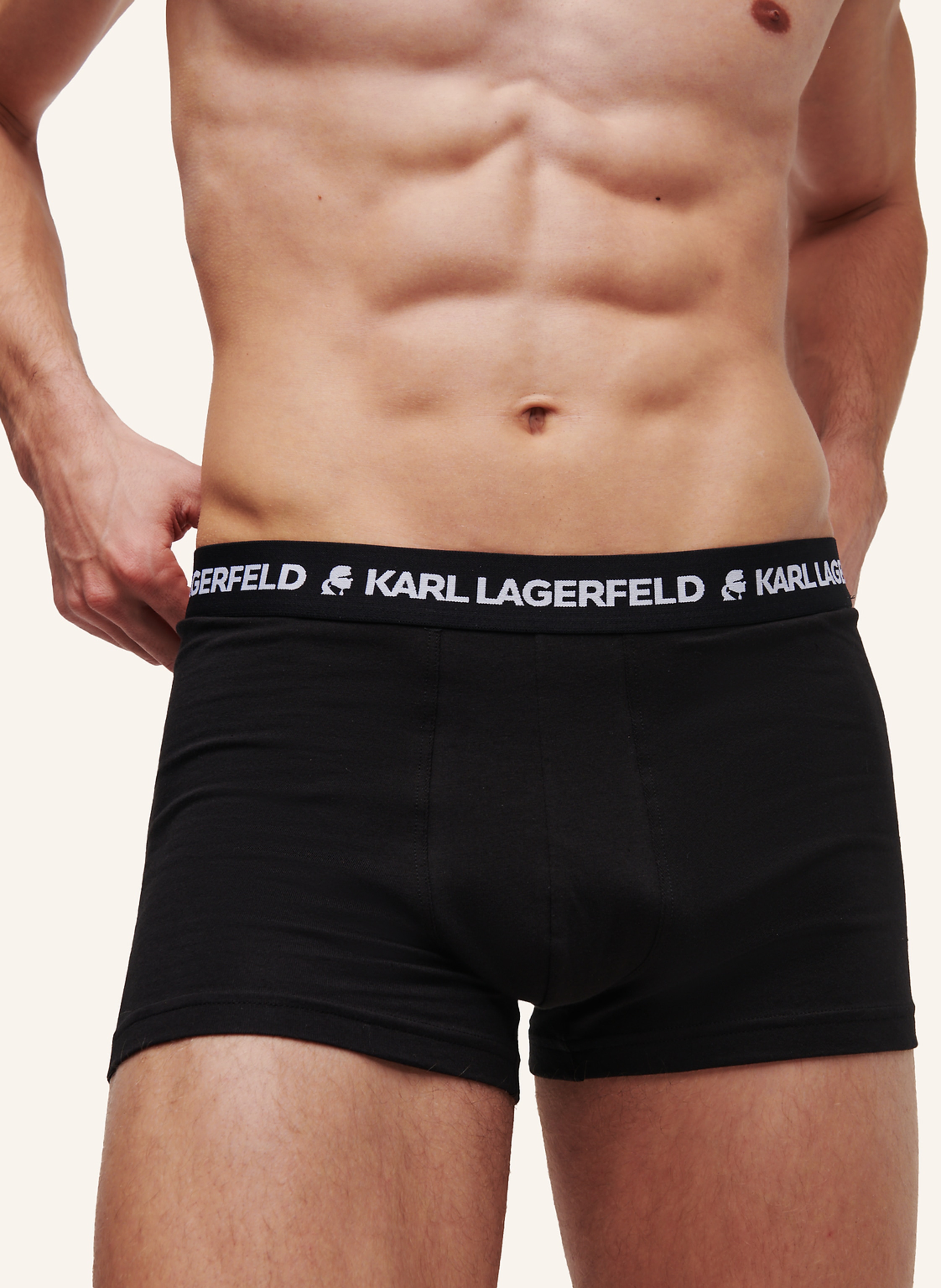 Thumbnail - Karl Lagerfeld Unterwäsche Hose schwarz