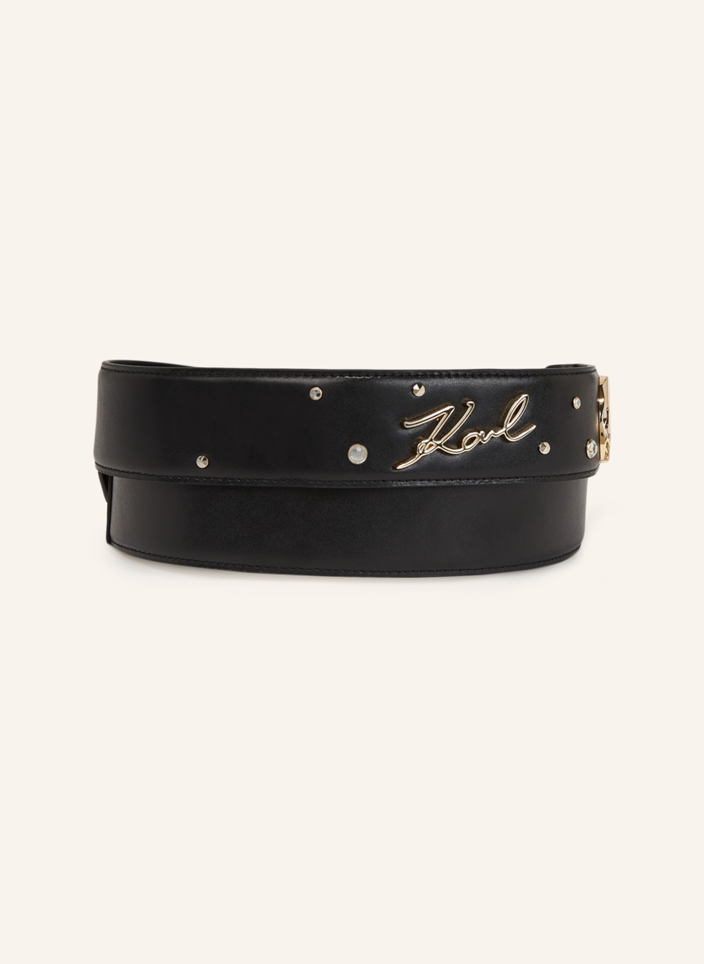 KARL LAGERFELD Schulterriemen in schwarz