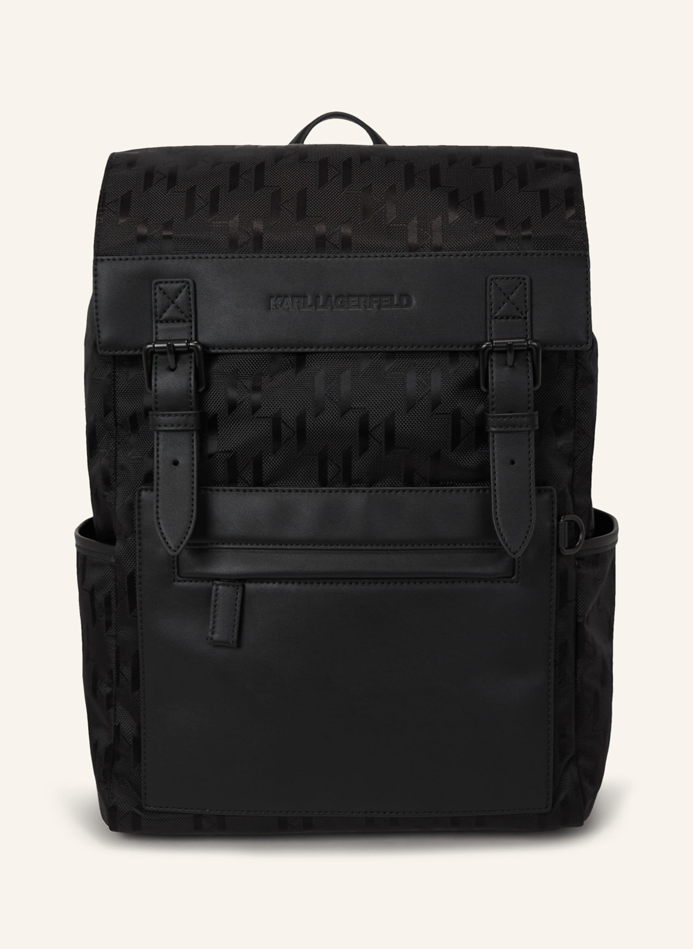 KARL LAGERFELD Rucksack in schwarz