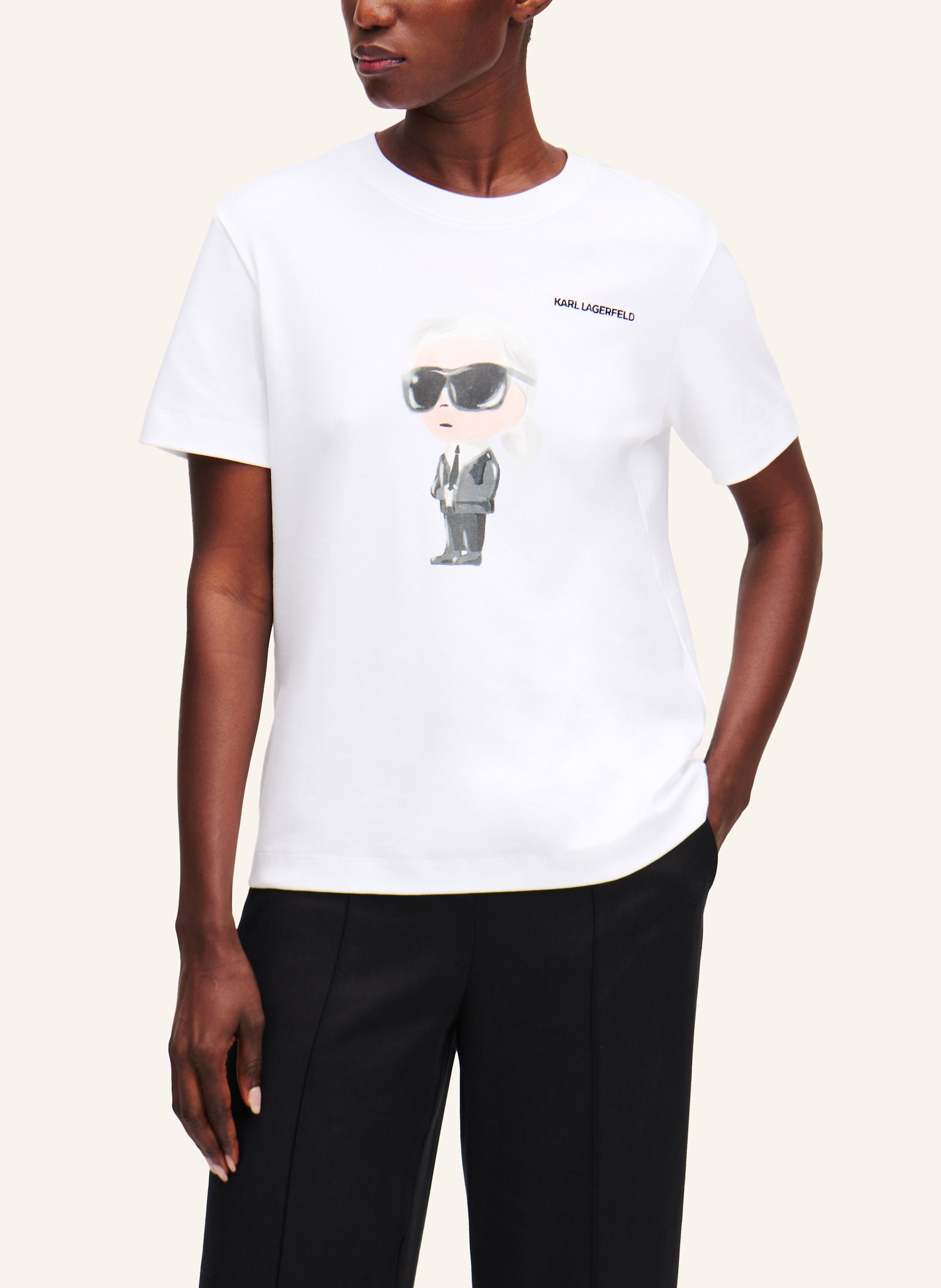 Thumbnail - Karl Lagerfeld T-Shirt weiss