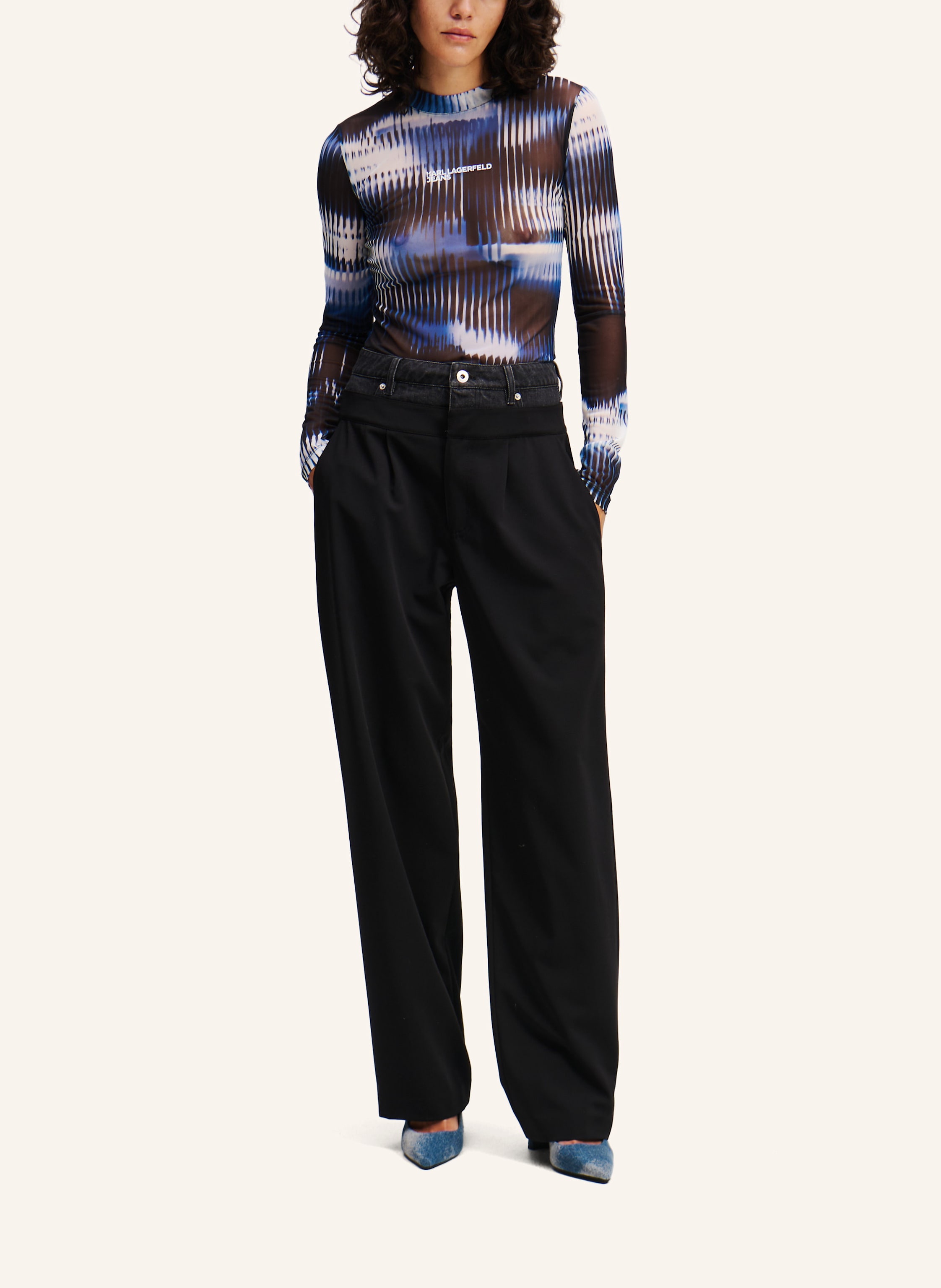 Thumbnail - Karl Lagerfeld Jeans Jeans Mom Fit schwarz