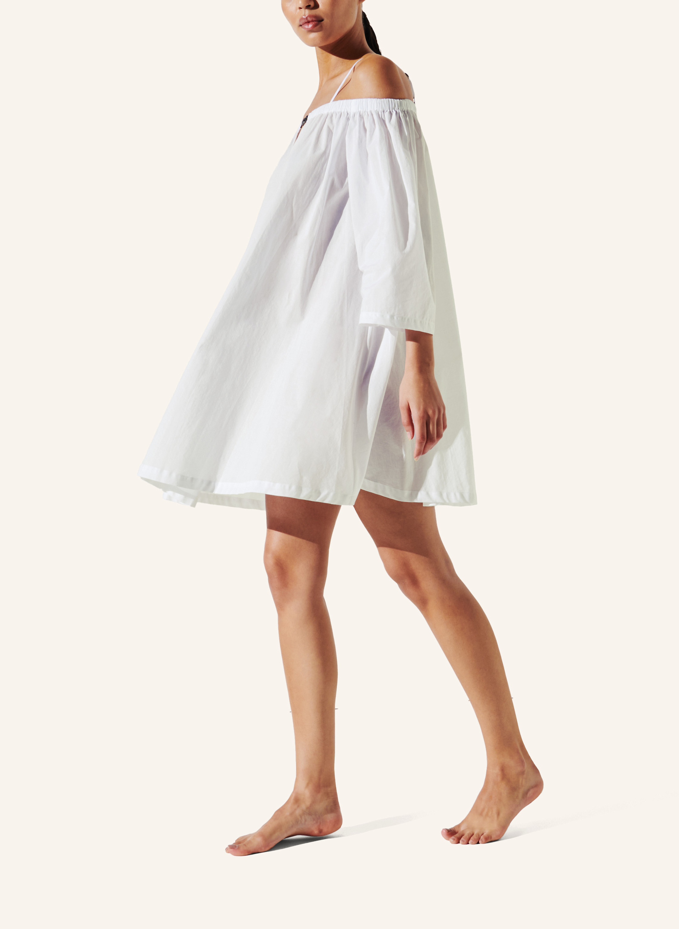 Thumbnail - Karl Lagerfeld Strandkleid weiss