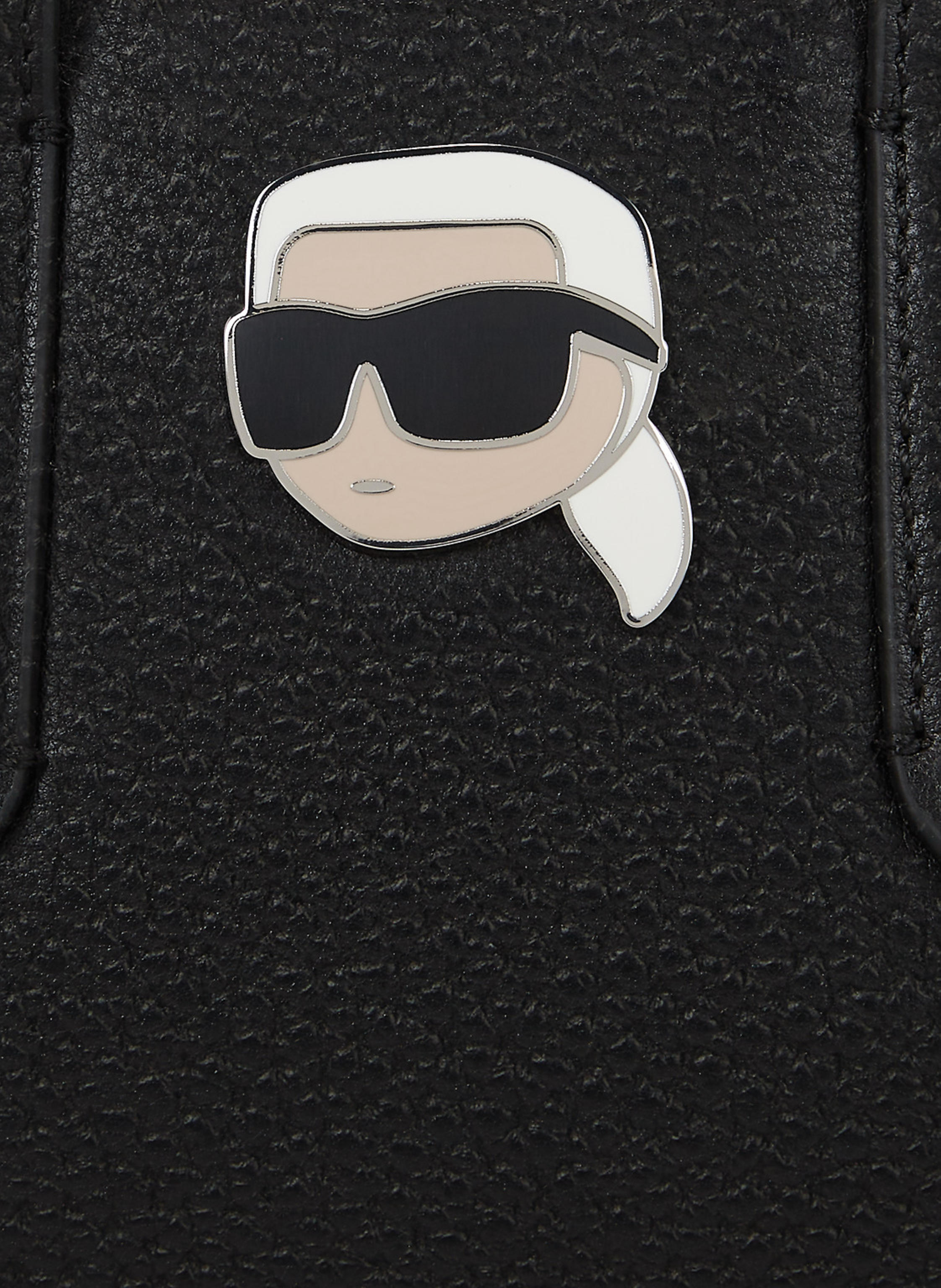 Thumbnail - Karl Lagerfeld Ikon Genoppte Tote-Bag schwarz