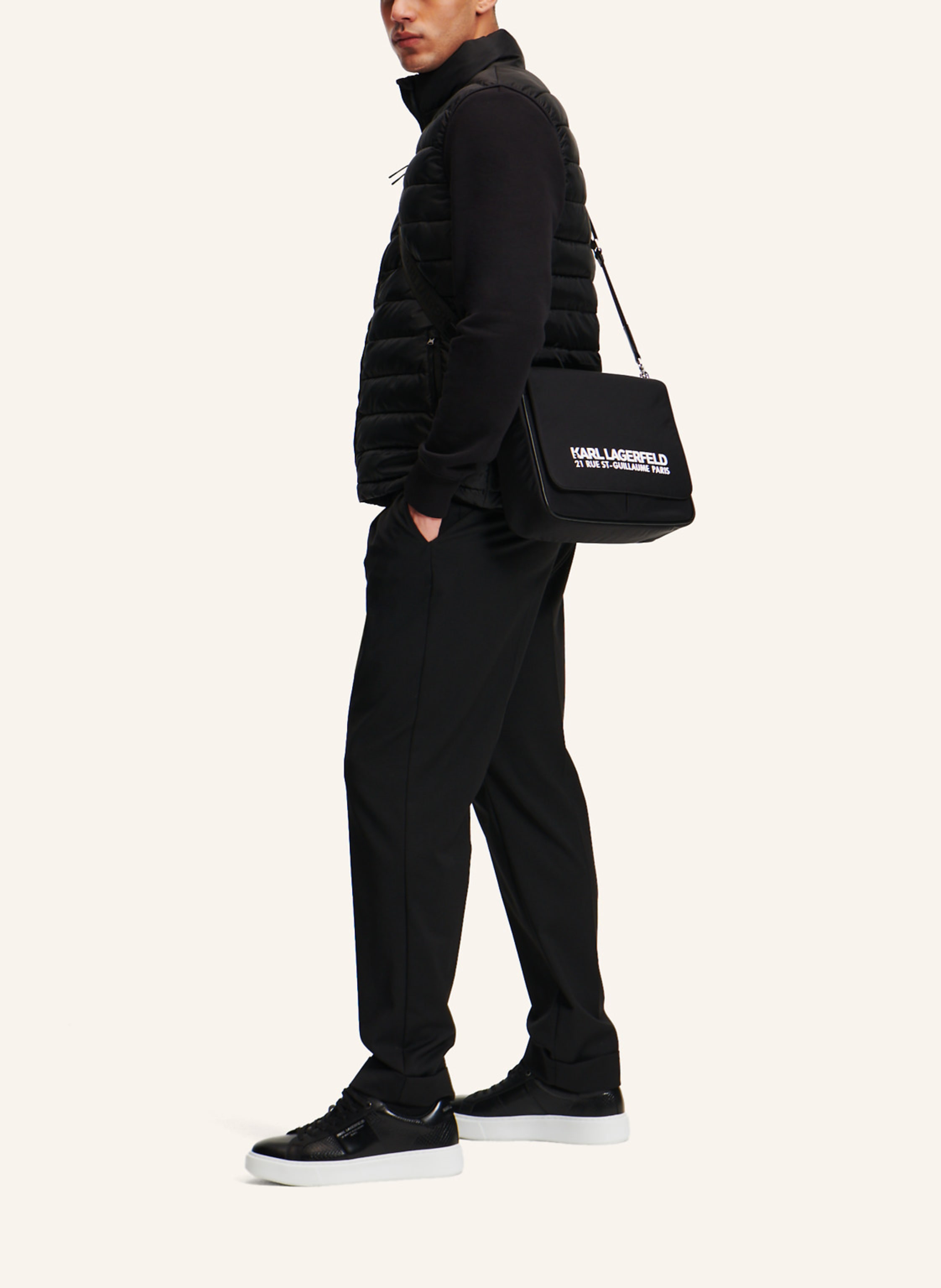 Thumbnail - Karl Lagerfeld Weste schwarz