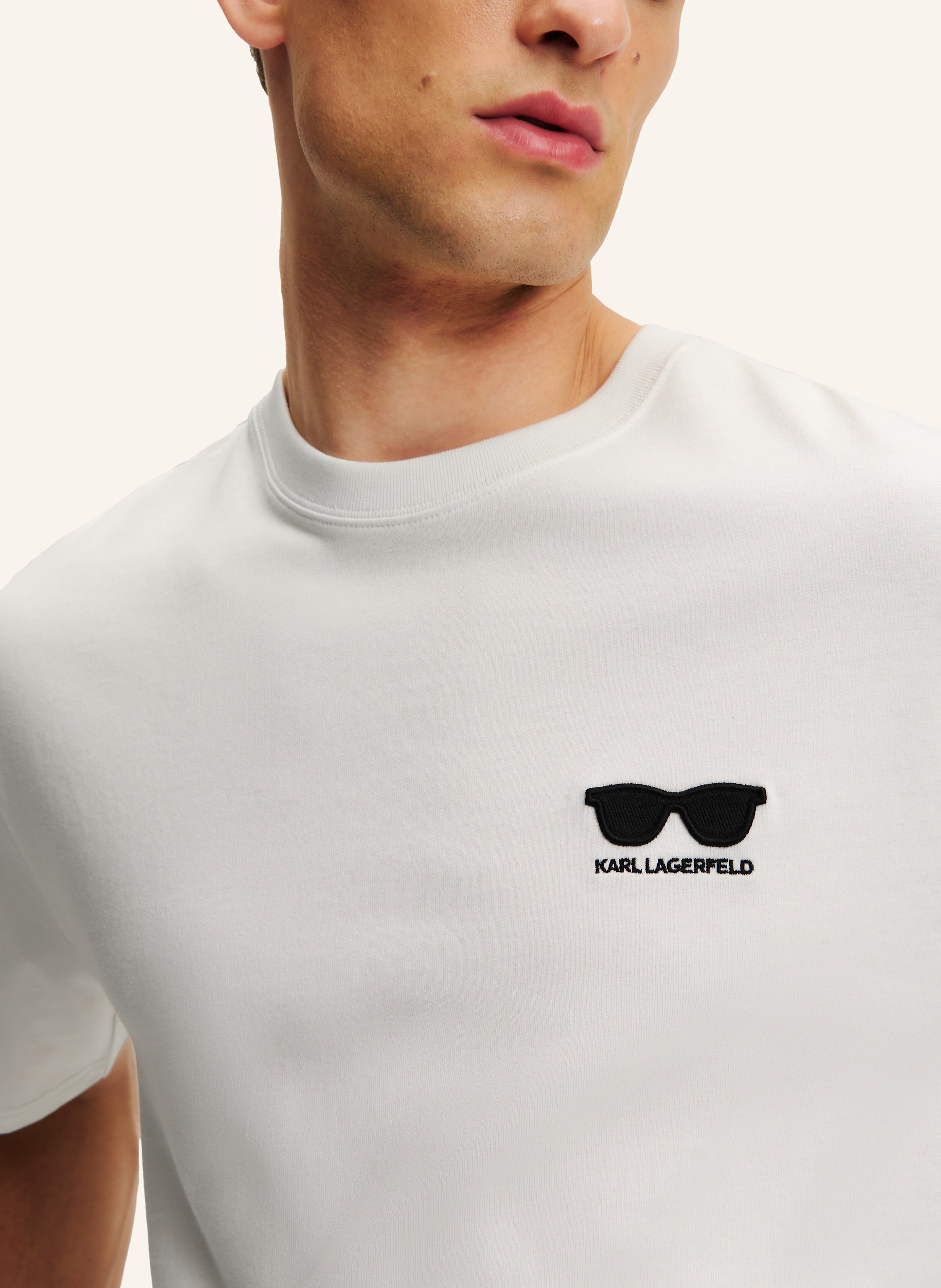 Thumbnail - Karl Lagerfeld T-Shirt beige