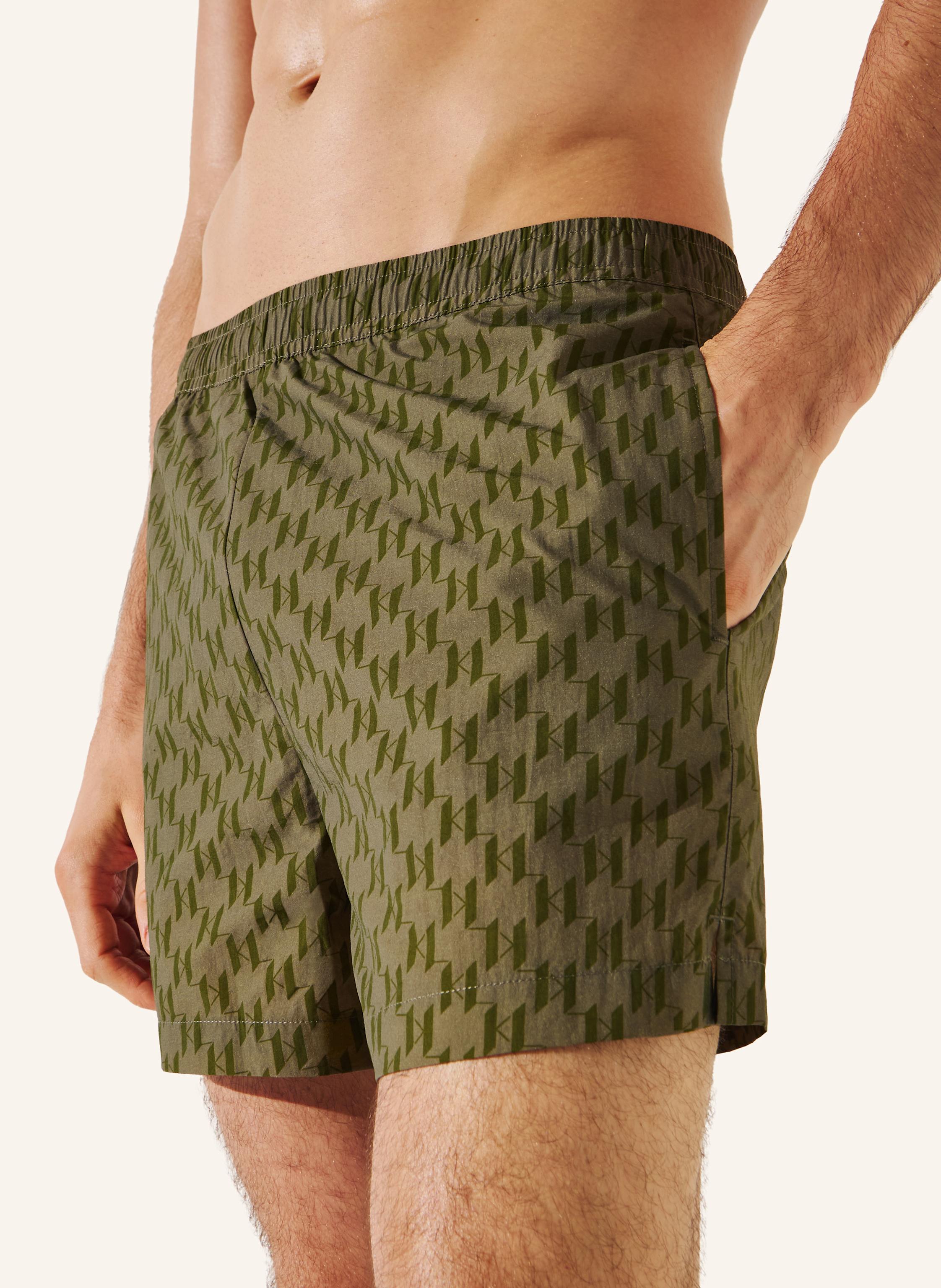 Thumbnail - Karl Lagerfeld Badeshorts gruen