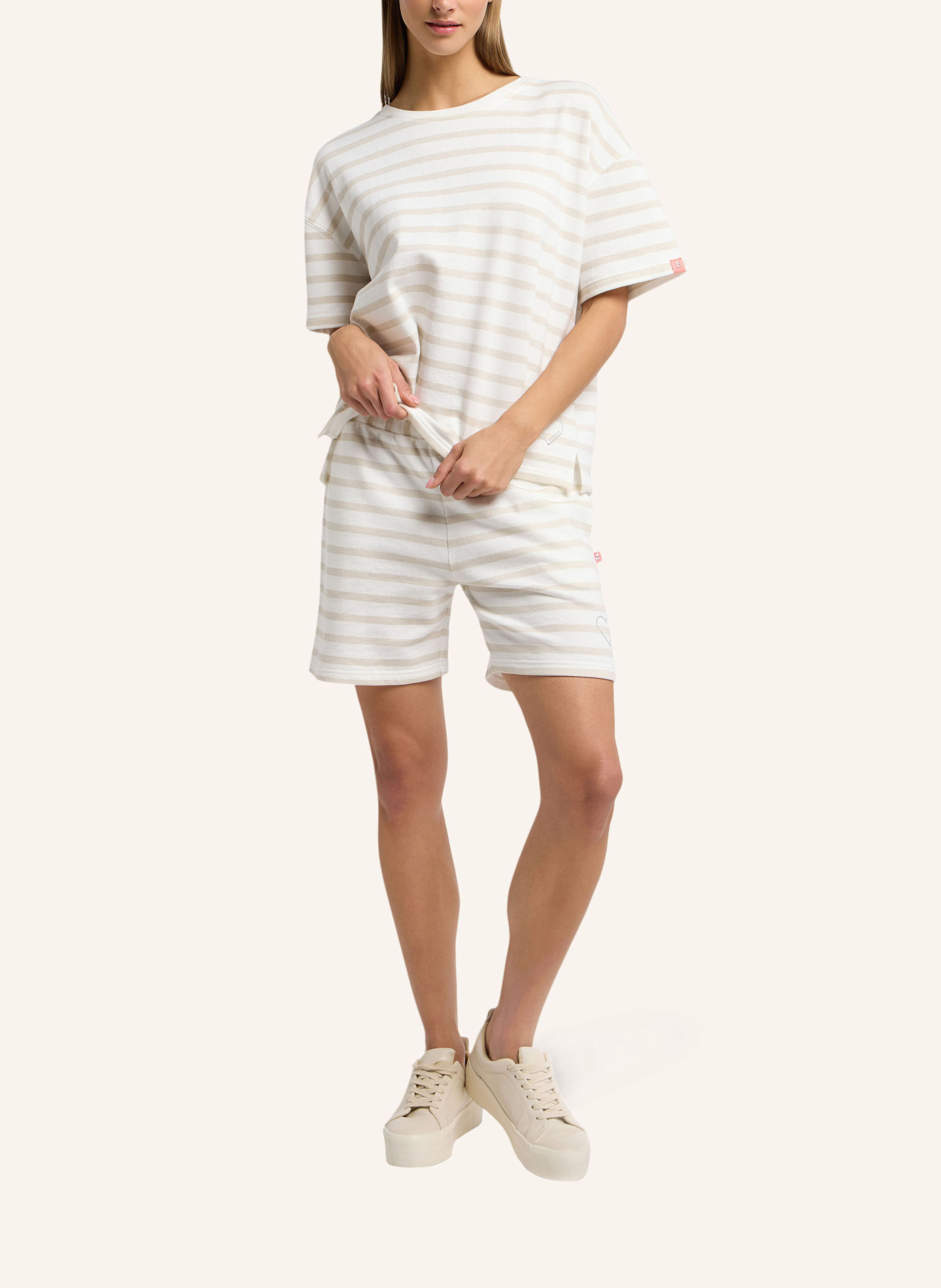 Thumbnail - Frieda & Freddies Sweatshorts beige