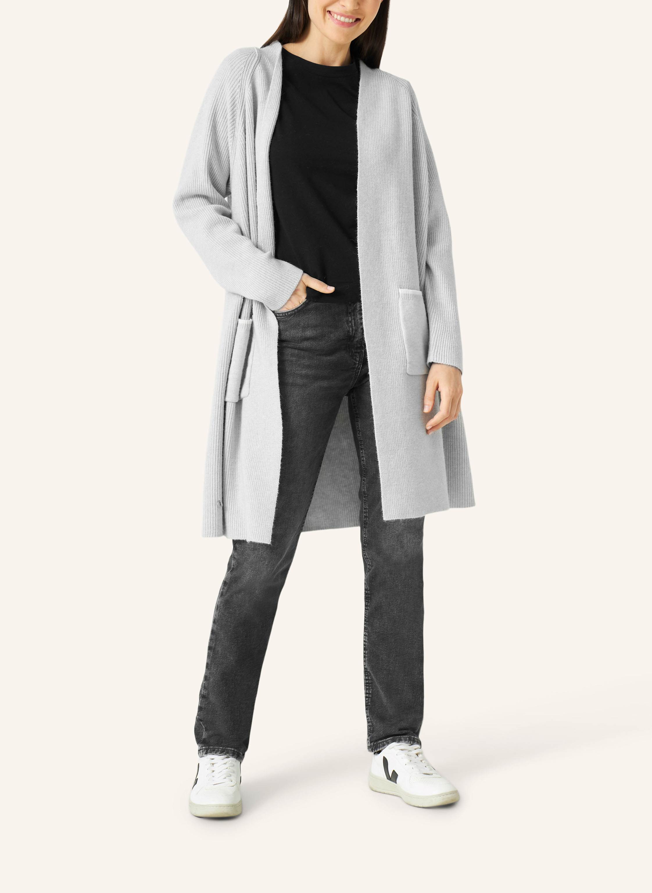 Thumbnail - Frieda & Freddies Strickjacke grau