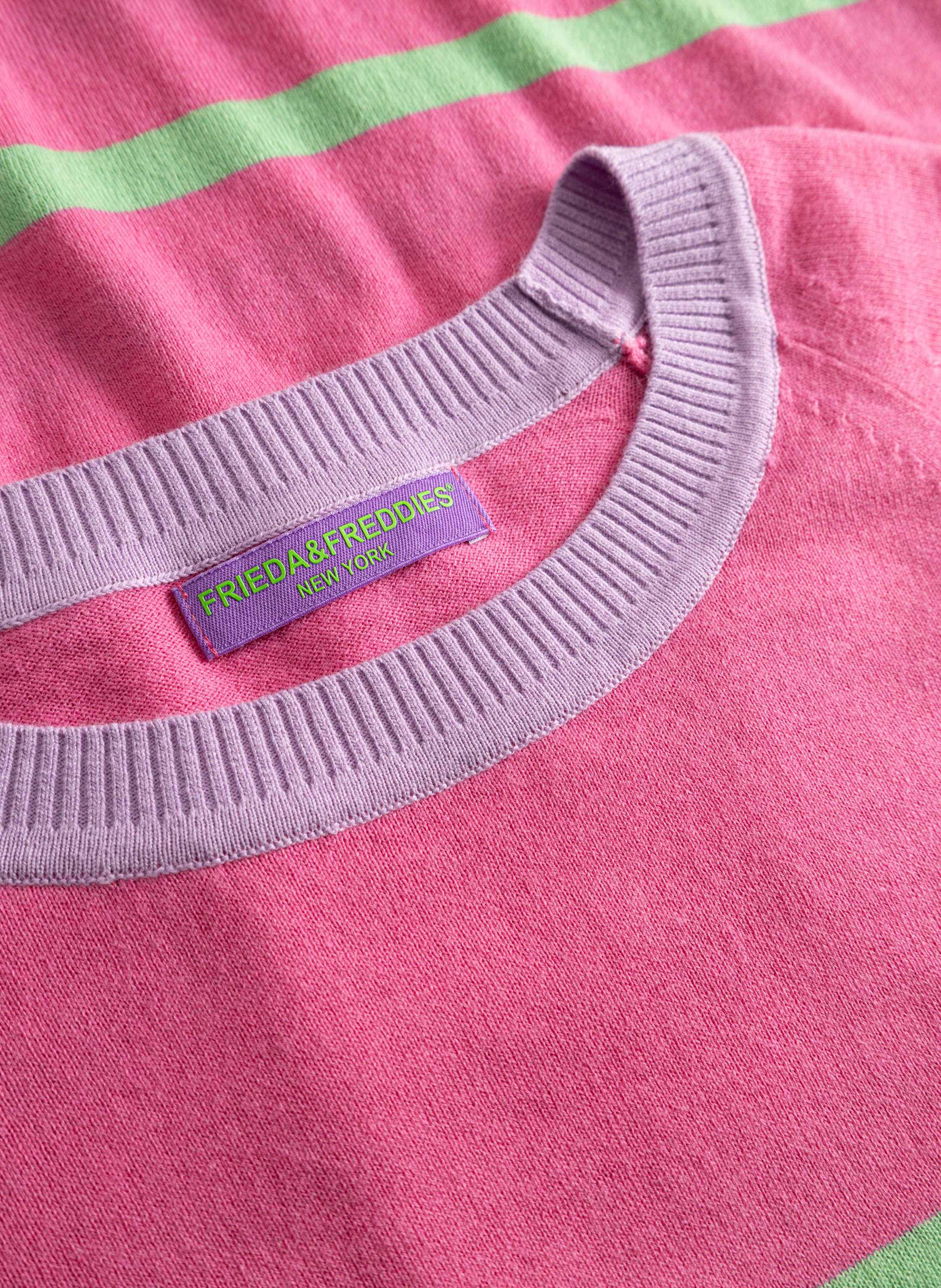 Thumbnail - Frieda & Freddies Stricktshirt pink