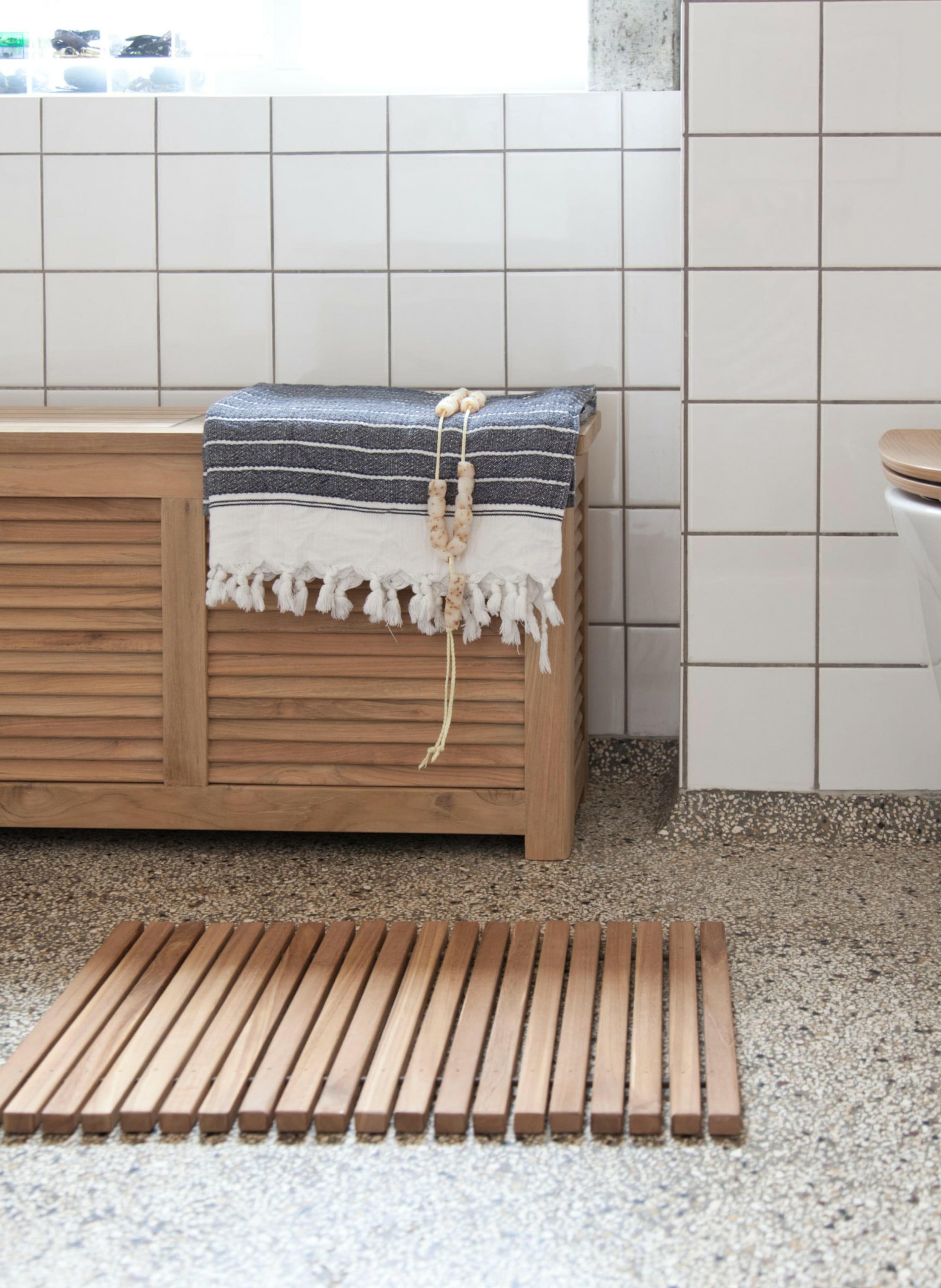 Thumbnail - Cinas Badematte Bath braun