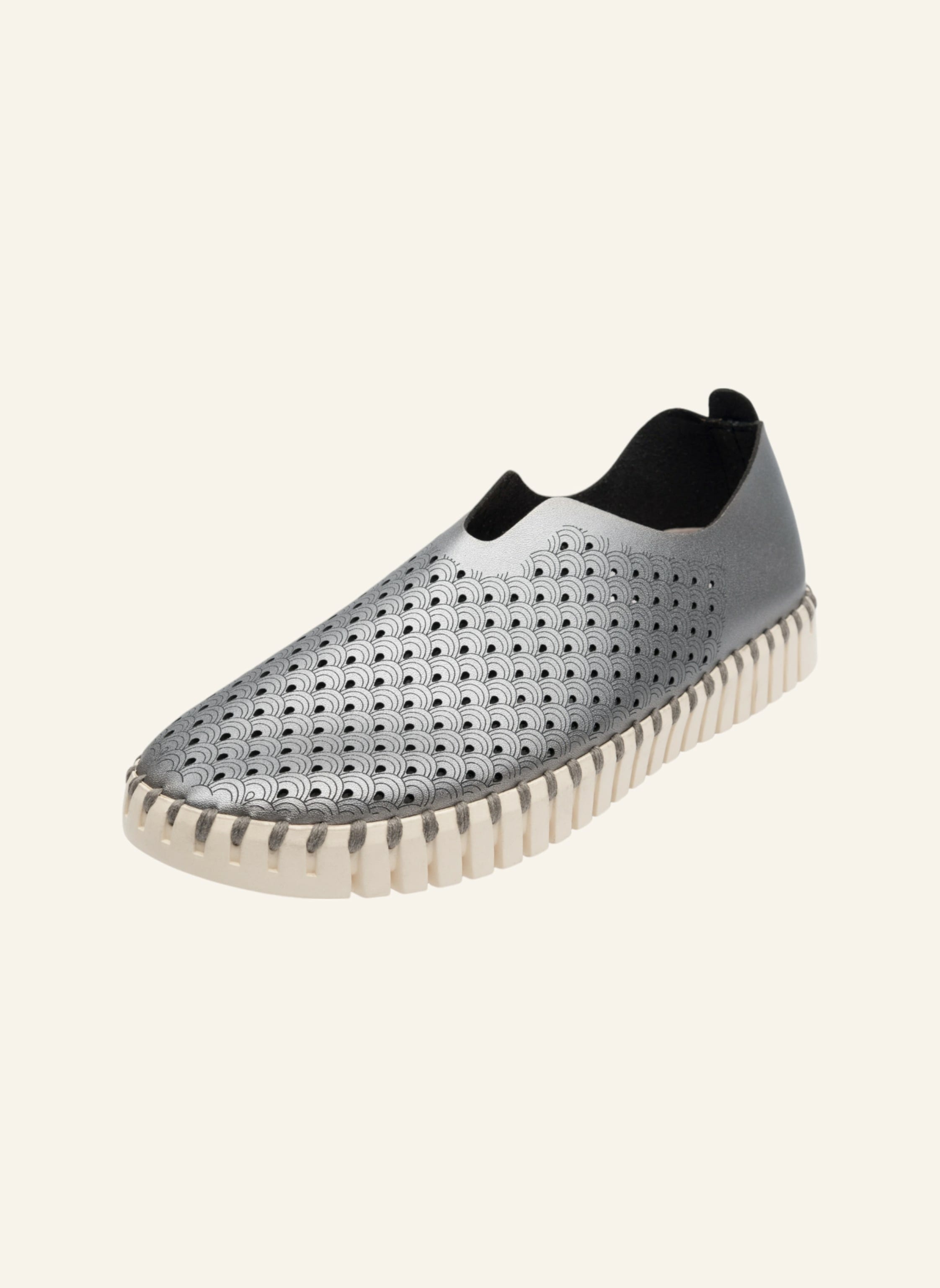 Thumbnail - Ilse Jacobsen Slipper tulip3576 grau