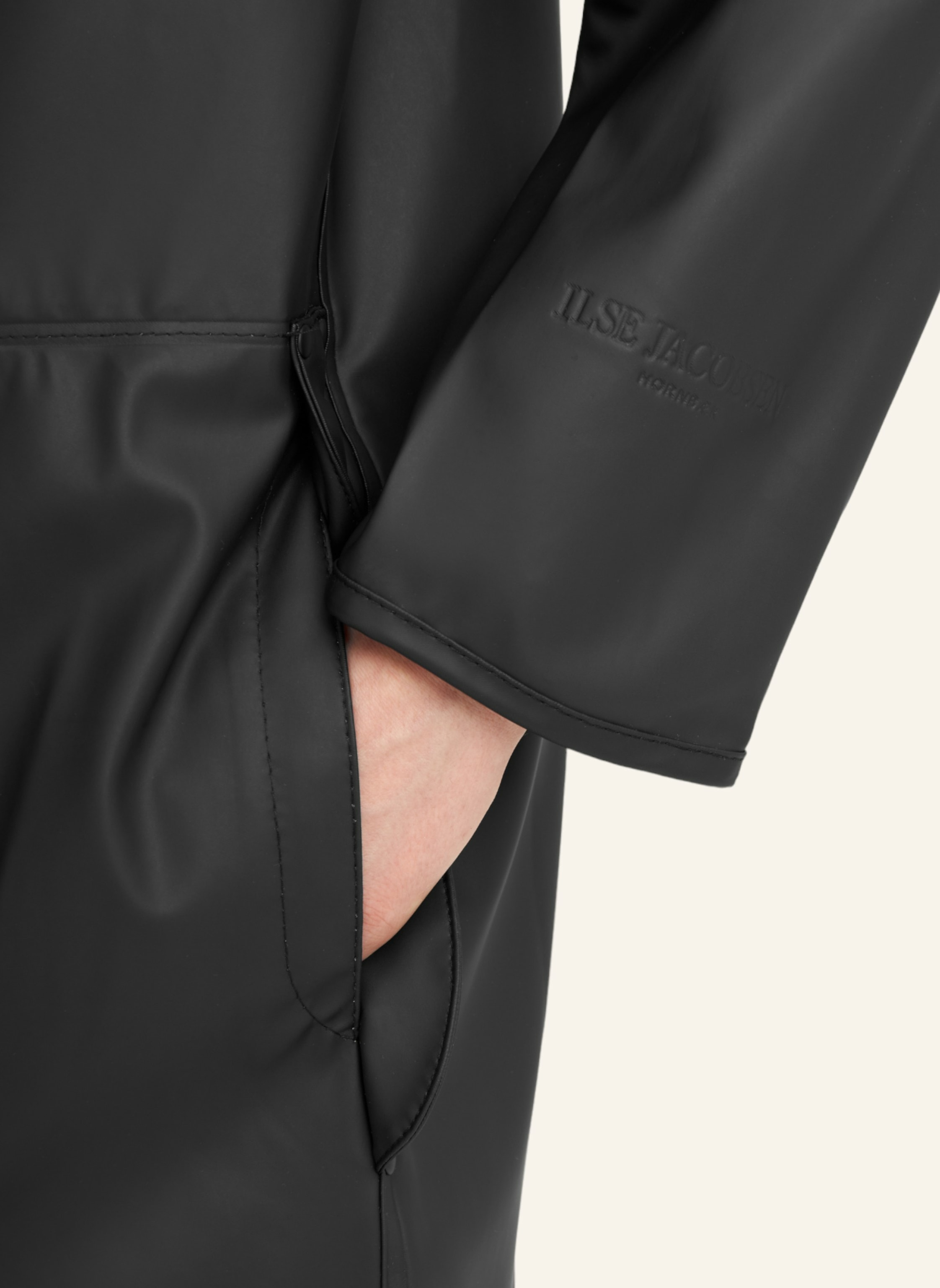 Thumbnail - Ilse Jacobsen Regenmantel rain71 schwarz