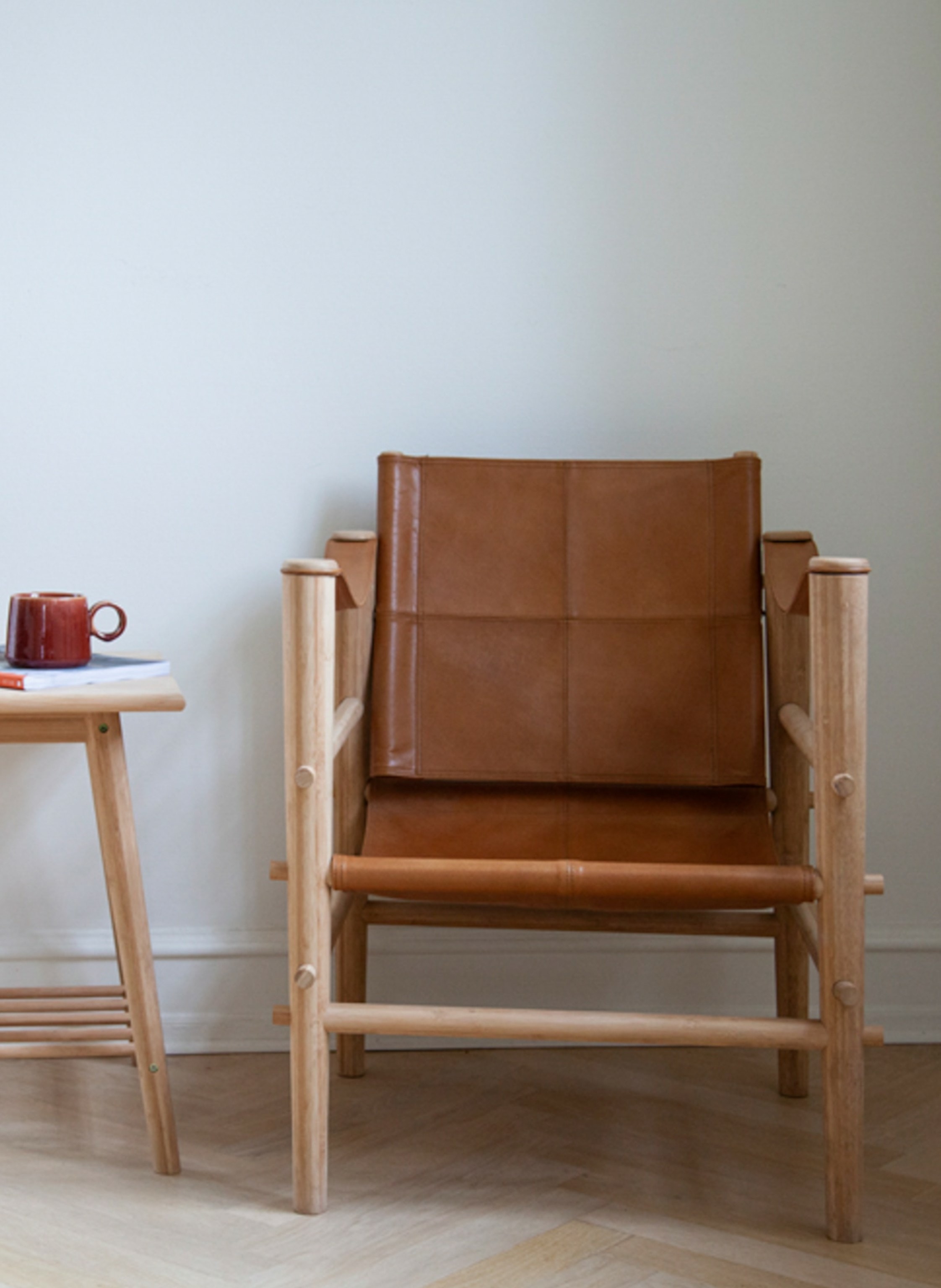 Thumbnail - Cinas Lounge Safaristuhl Noble braun