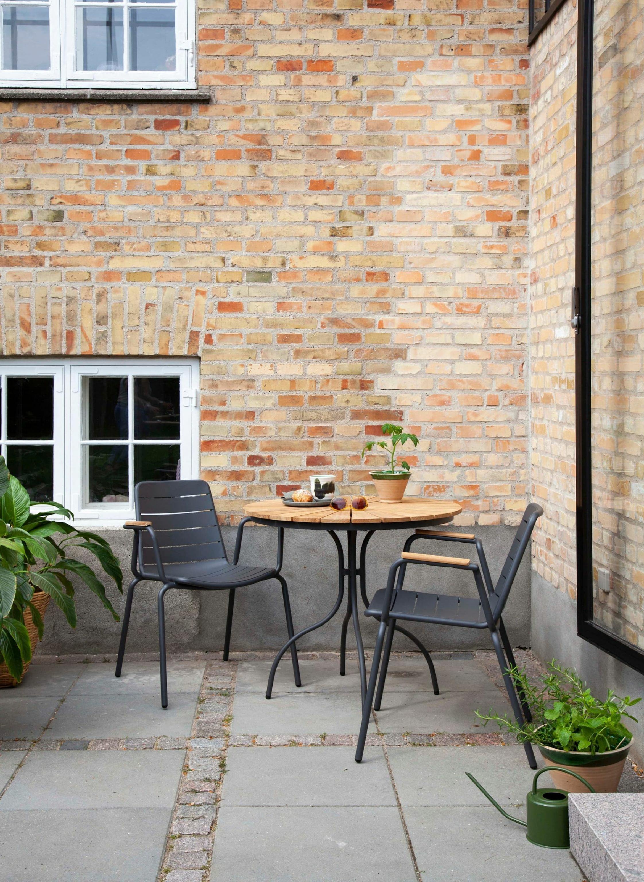 Thumbnail - Cinas Gartenmöbel-Set Mit 1 Tisch, 2 Stühlen Ellen/Parc grau