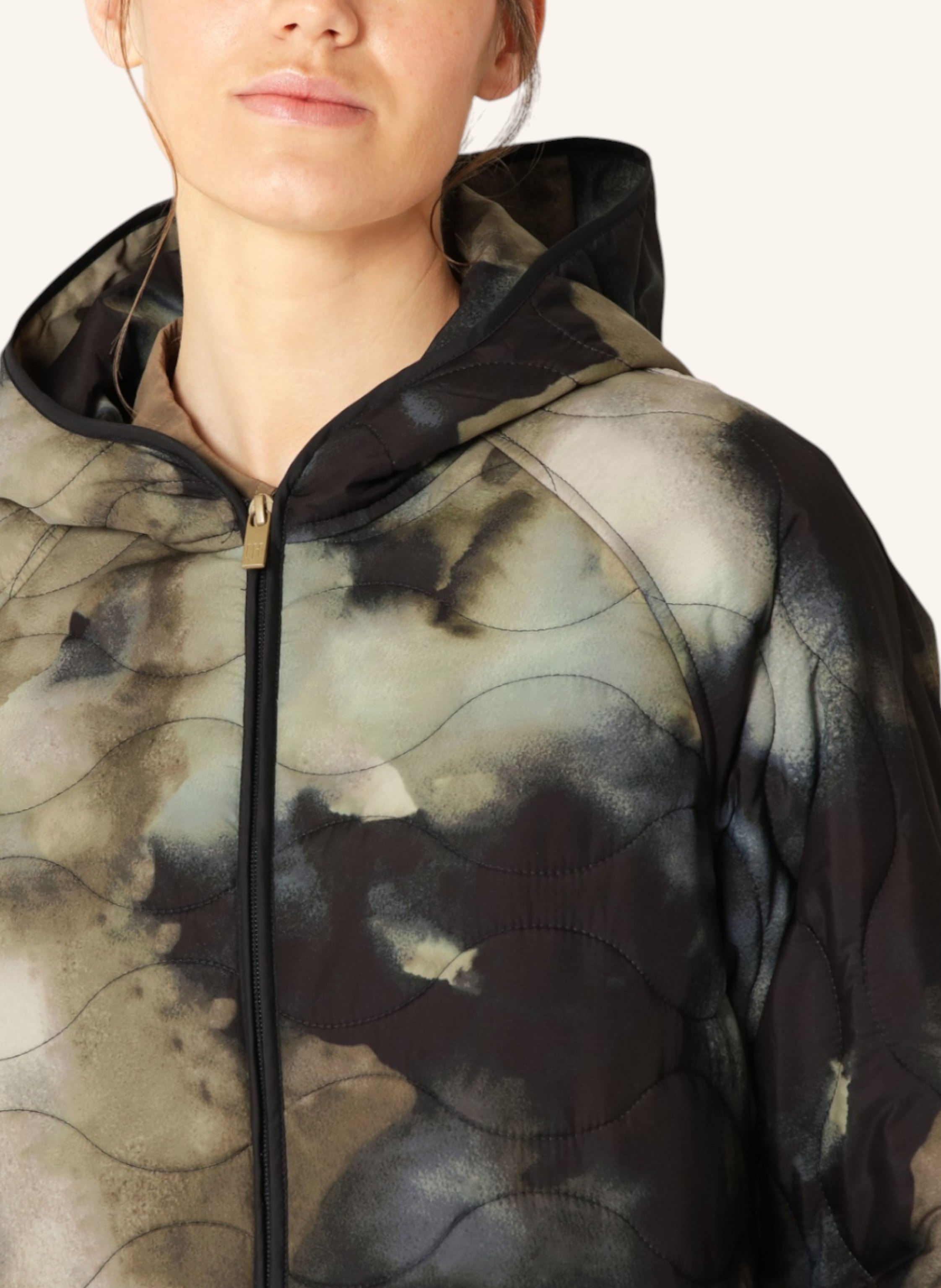 Thumbnail - Ilse Jacobsen Steppmantel quilted08p braun