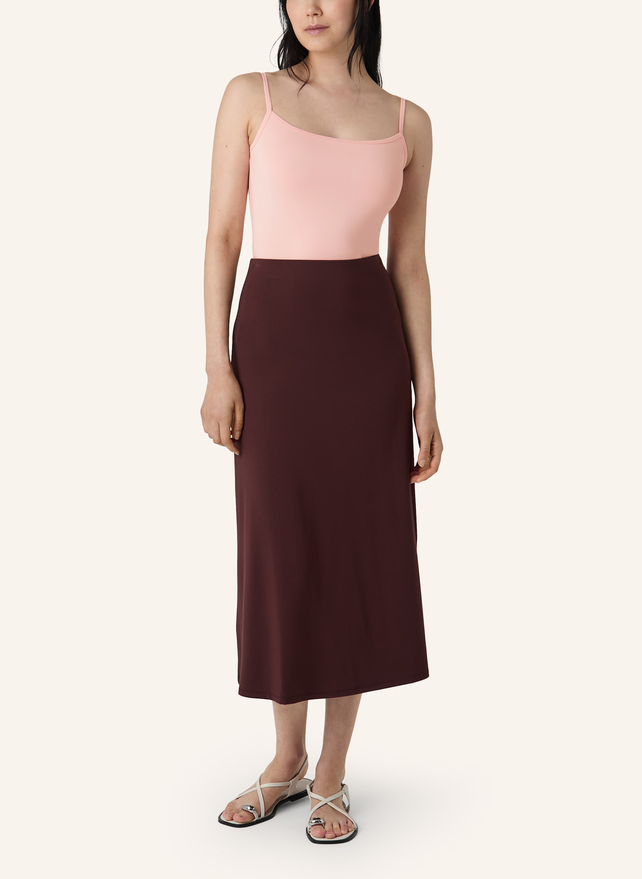 Thumbnail - Les Lunes Spaghettiträger Top Elizaa Top Basic pink