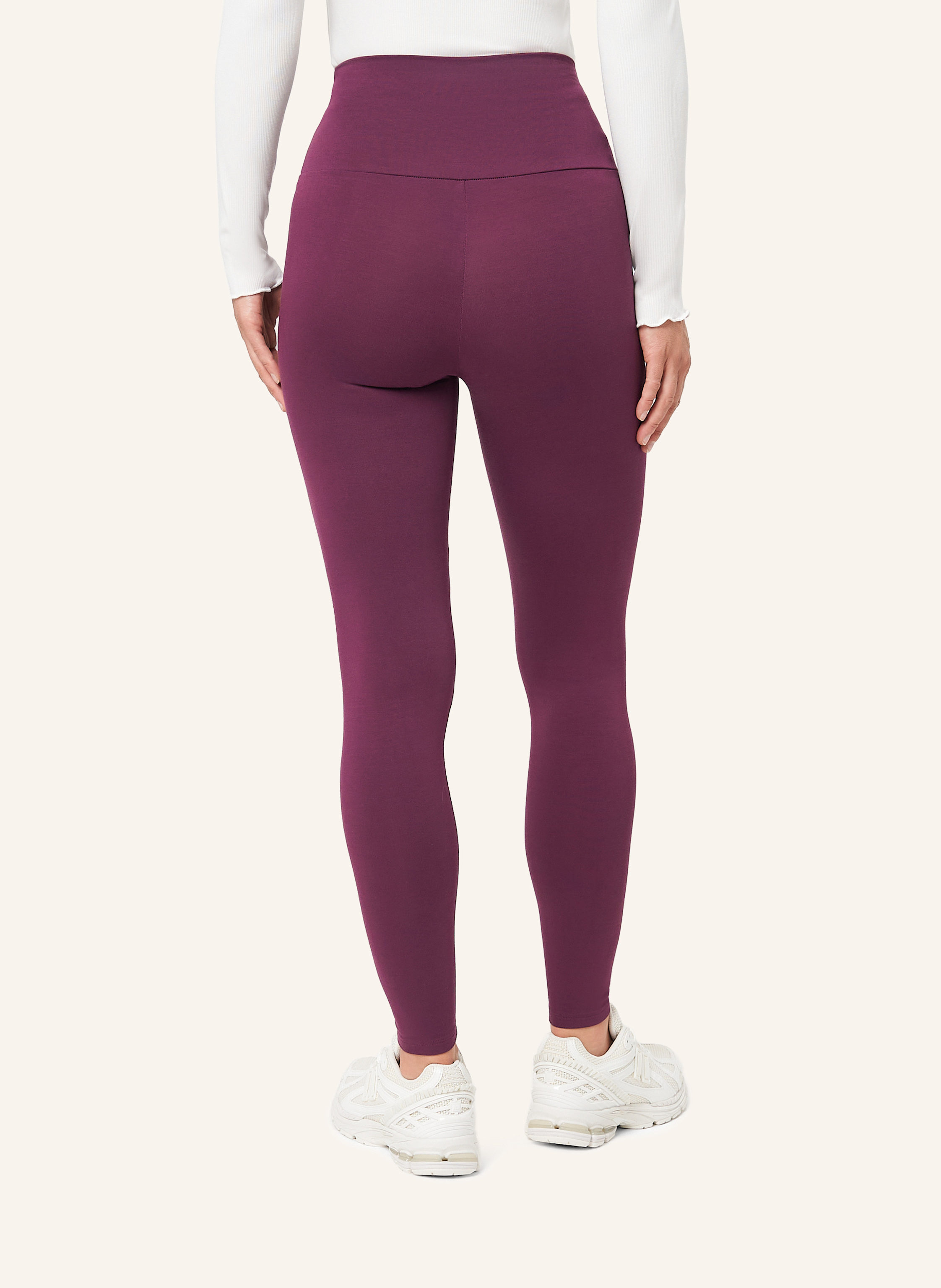 Thumbnail - Les Lunes Leggings Luna Warm Leggings Thermo rot