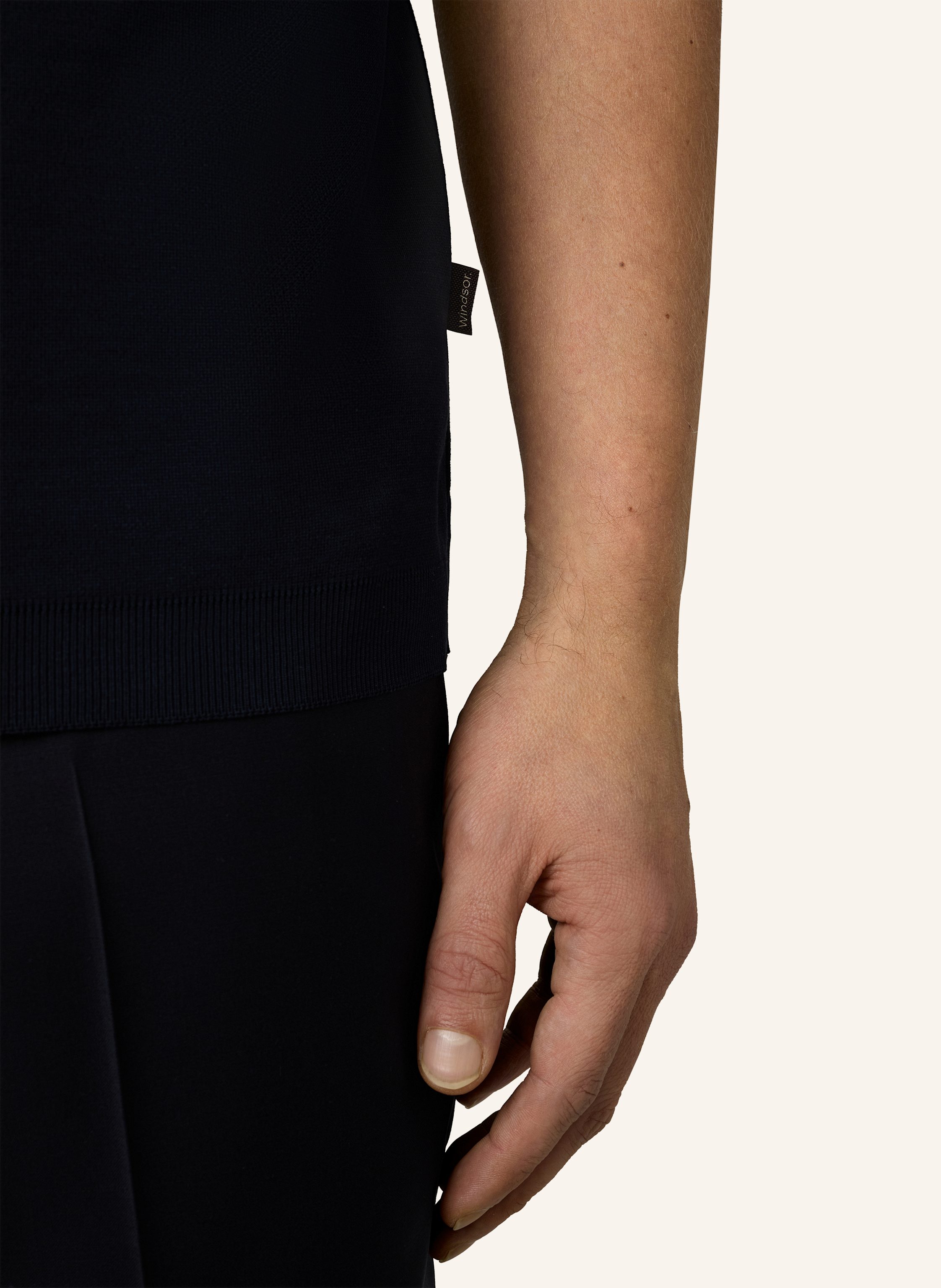 Thumbnail - Windsor. Poloshirt blau