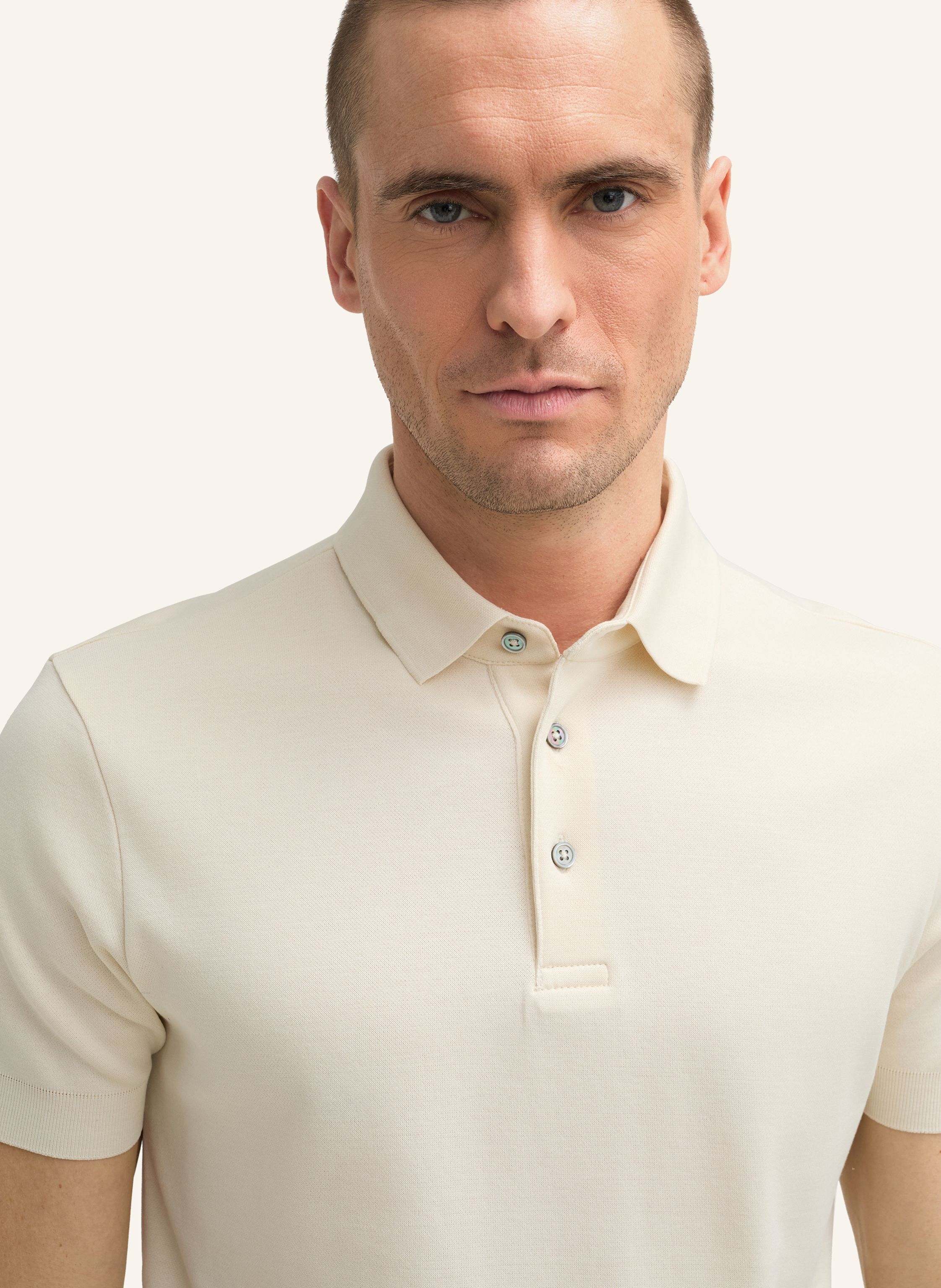 Thumbnail - Windsor. Poloshirt beige
