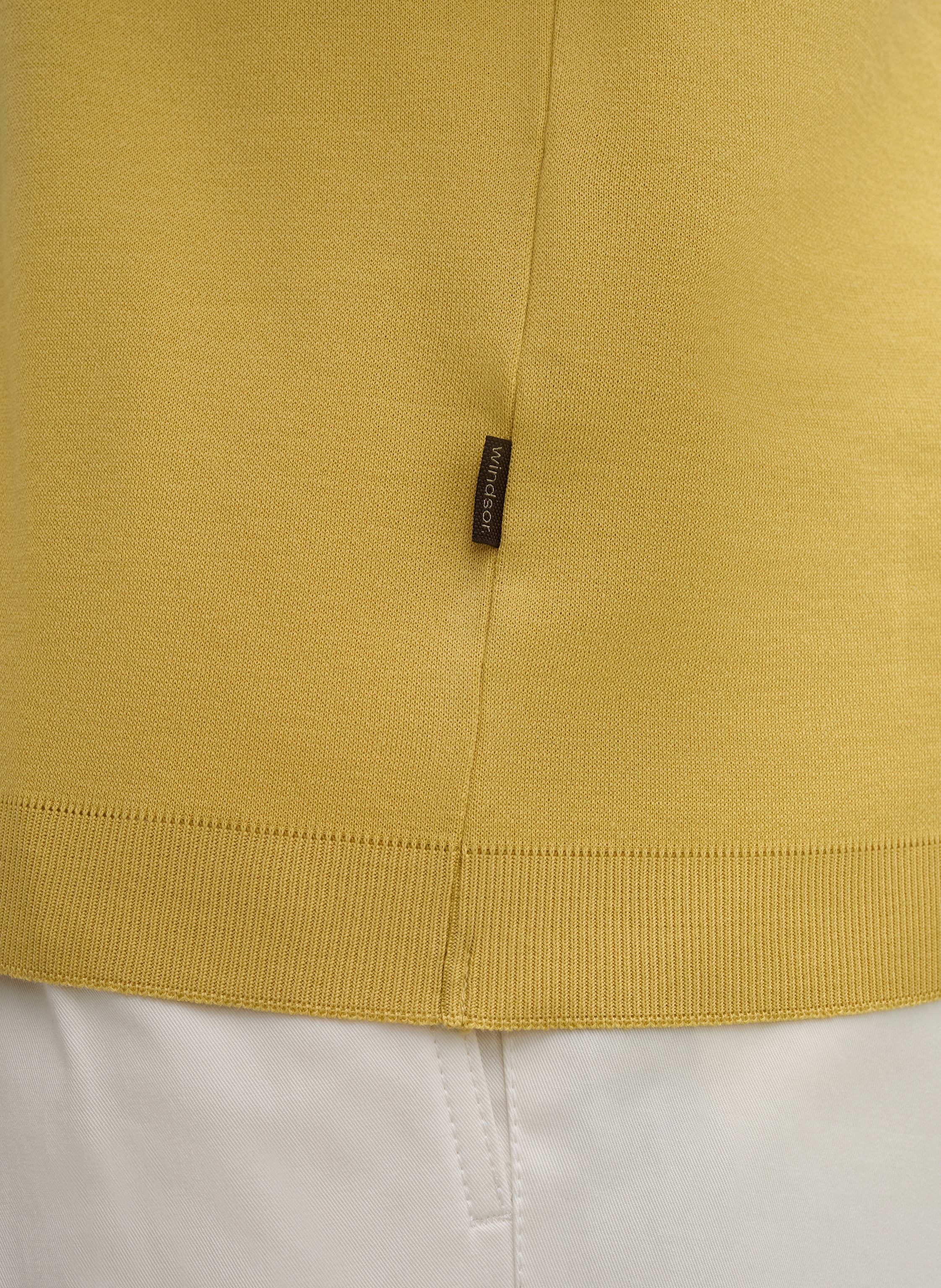 Thumbnail - Windsor. T-Shirt gelb
