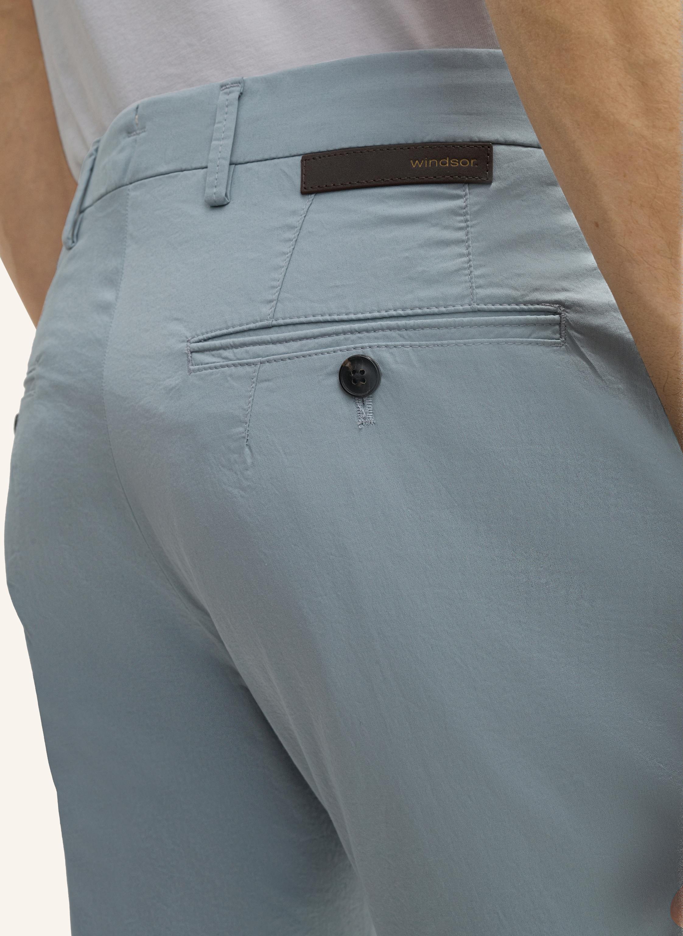 Thumbnail - Windsor. Chino Slim Fit blau