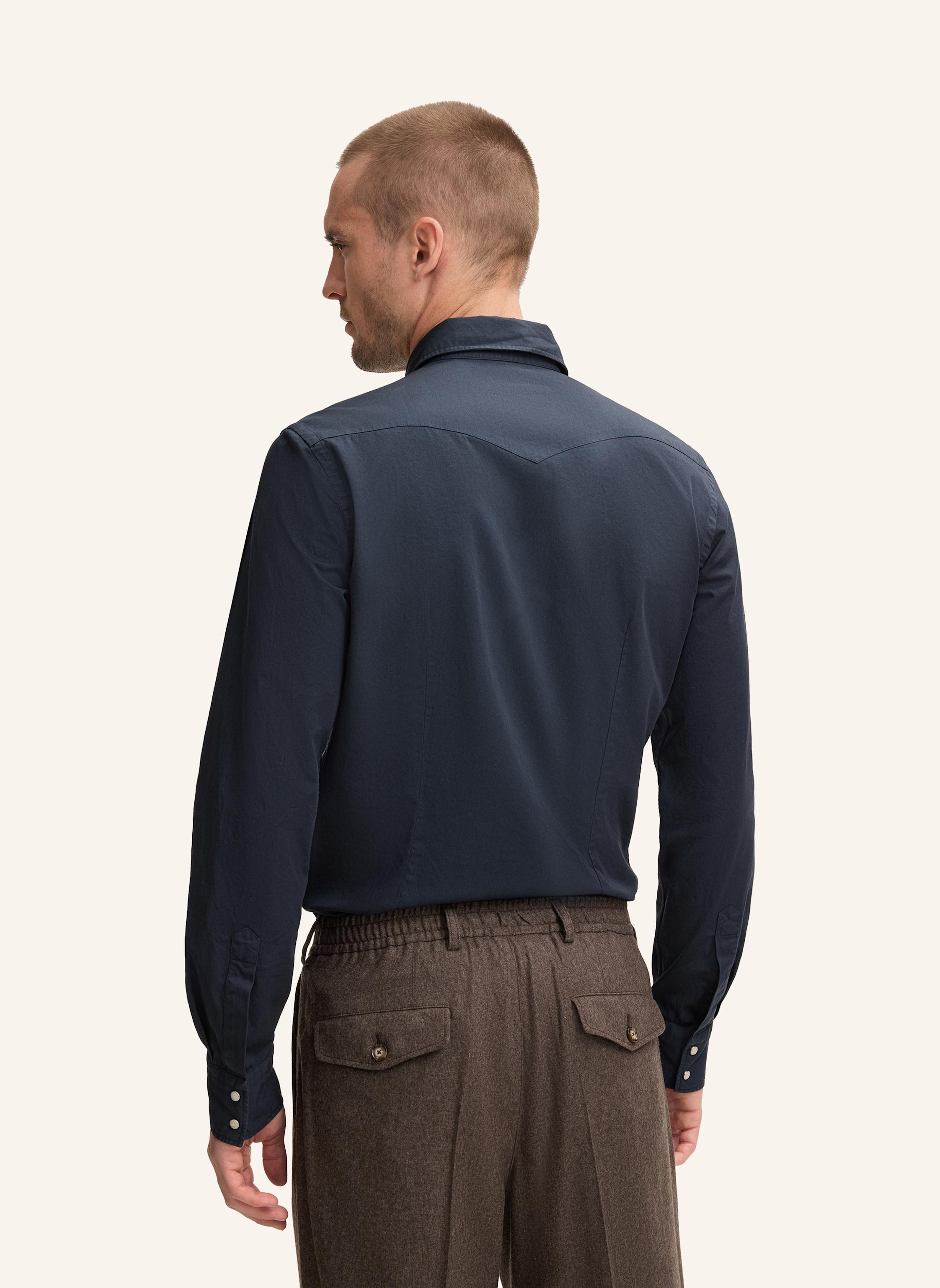 Thumbnail - Windsor. Hemd blau