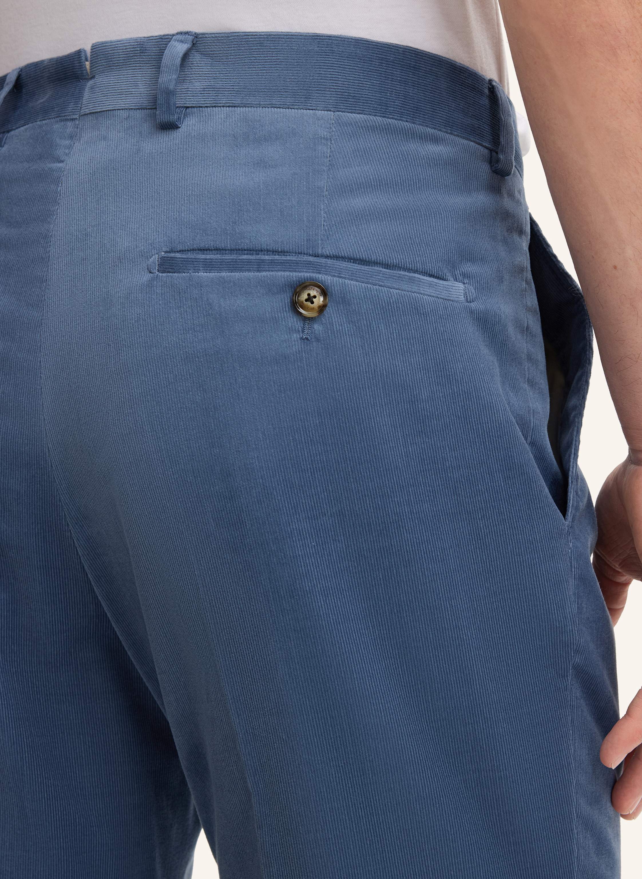 Thumbnail - Windsor. Anzughose Silvi Shaped Fit Aus Cord blau