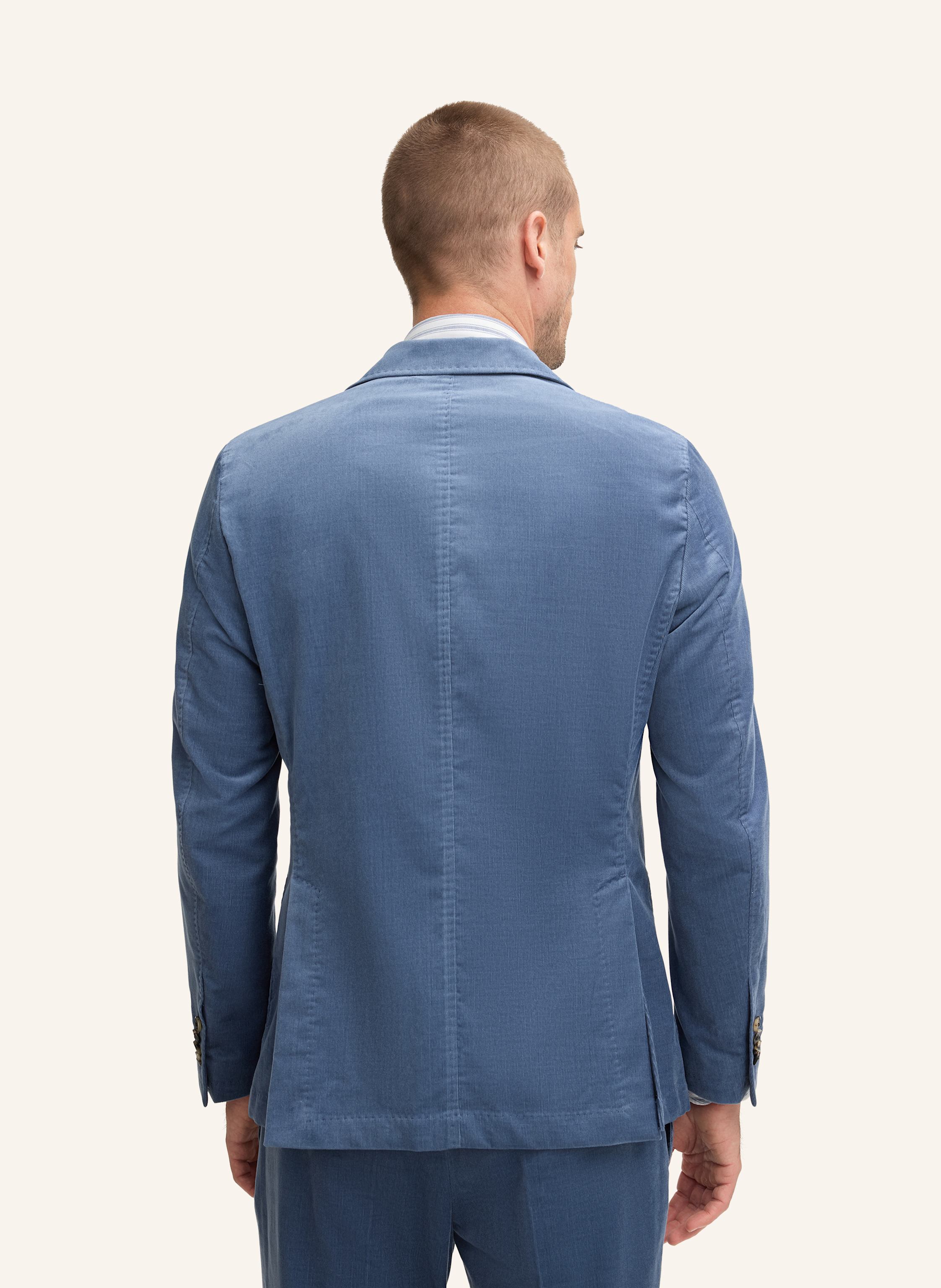 Thumbnail - Windsor. Anzugsakko Gio Shaped Fit Aus Cord blau