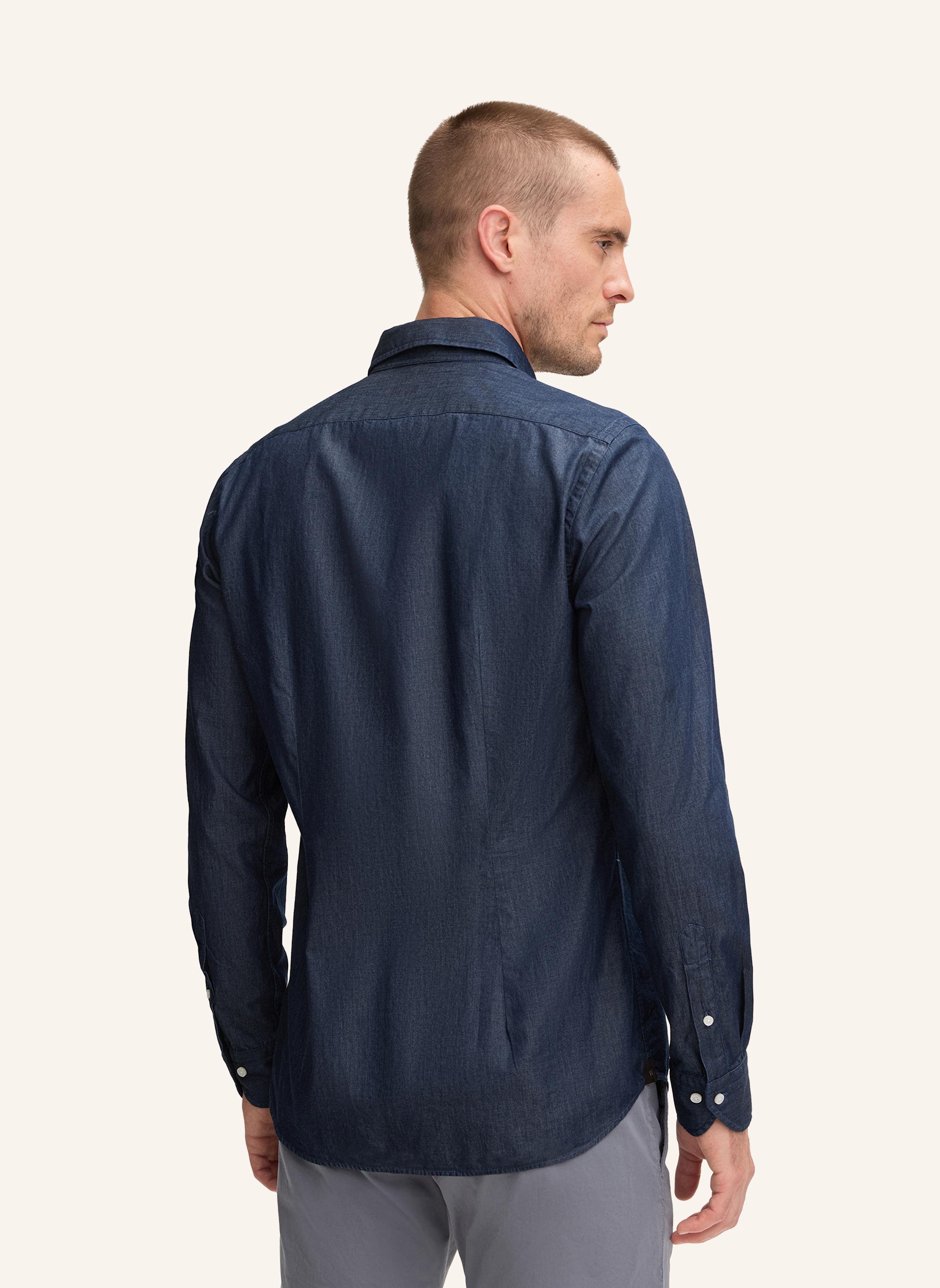 Thumbnail - Windsor. Hemd blau