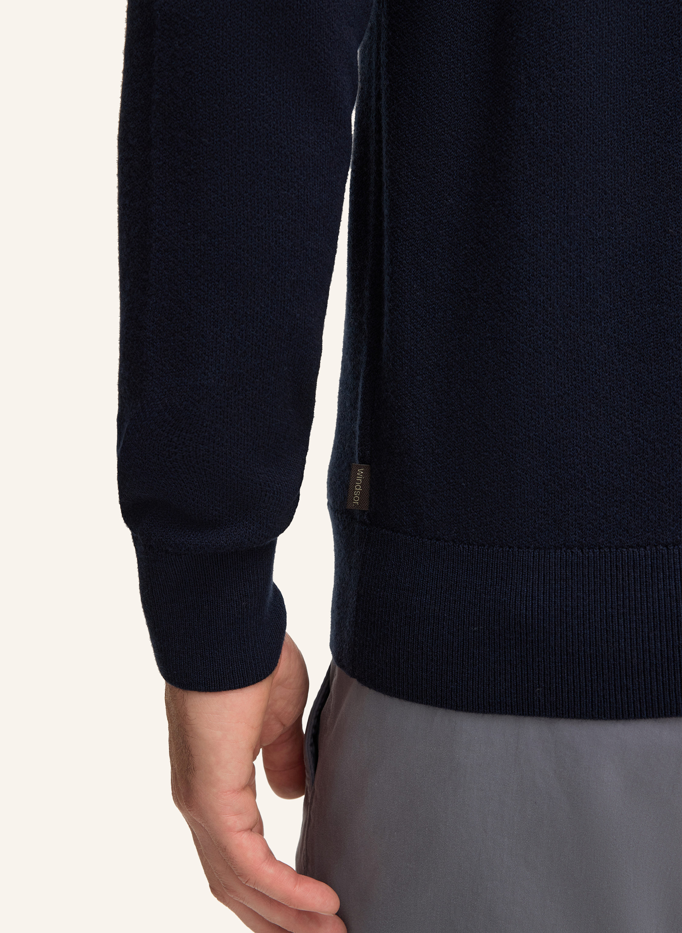 Thumbnail - Windsor. Shirt blau