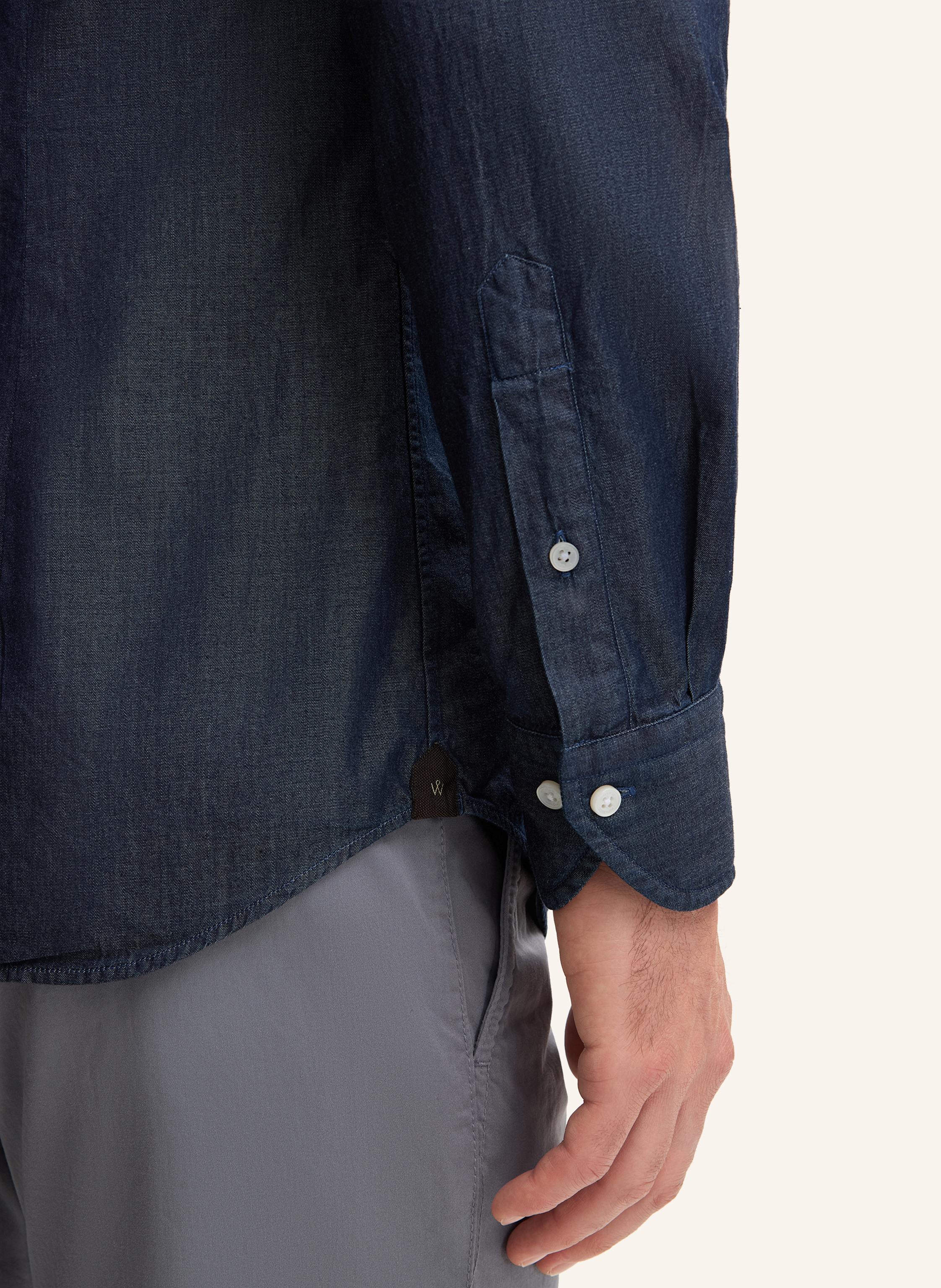 Thumbnail - Windsor. Hemd blau