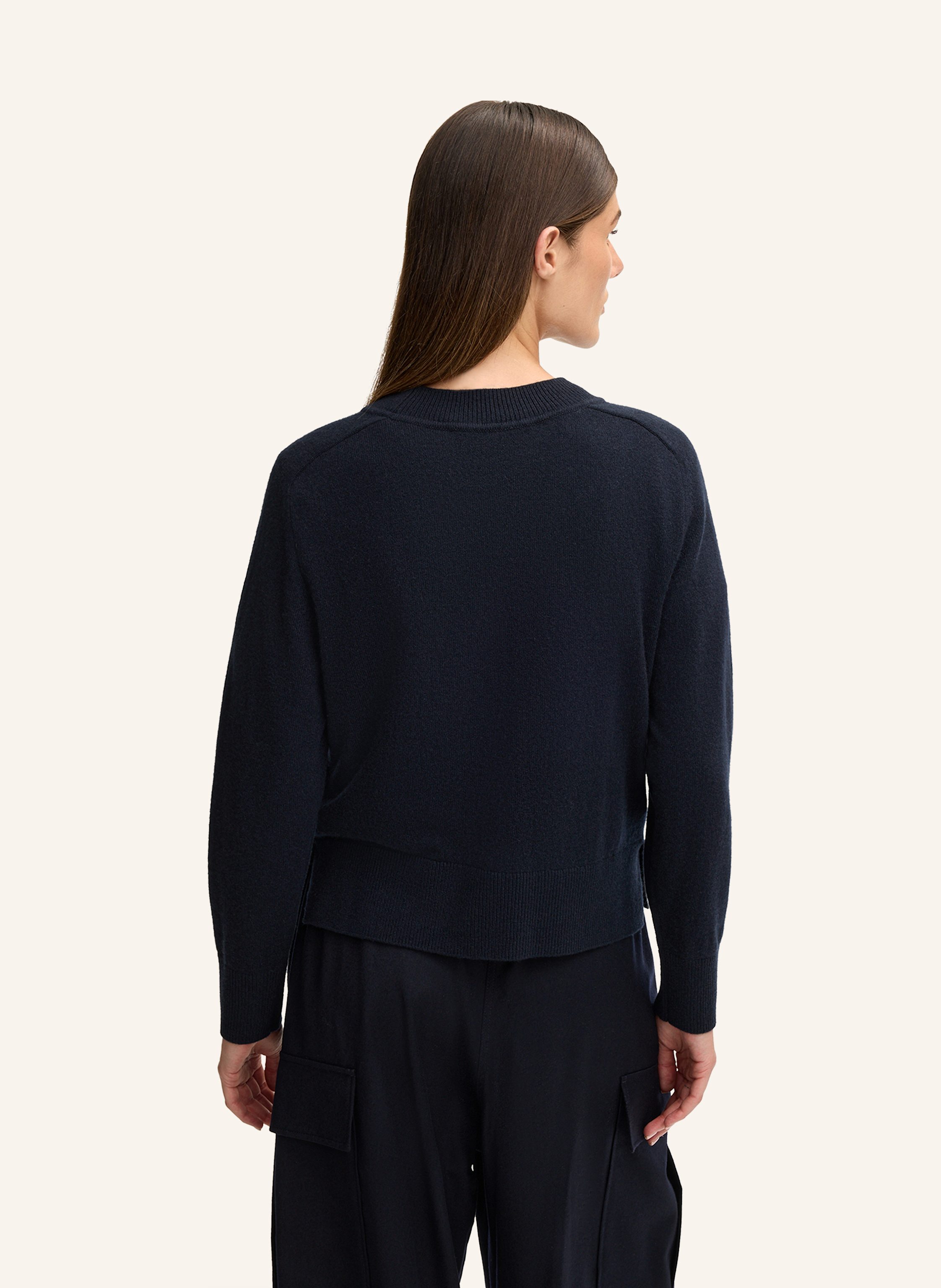 Thumbnail - Windsor. Cashmere-Pullover blau