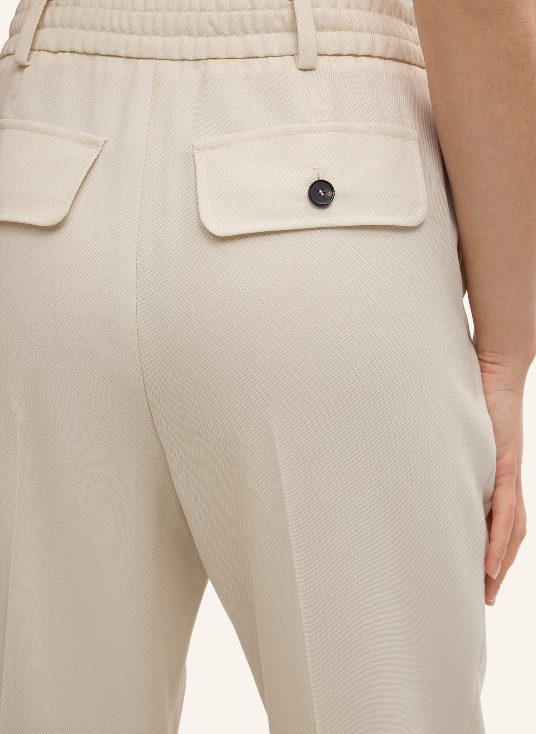 Thumbnail - Windsor. Bundfaltenhose beige