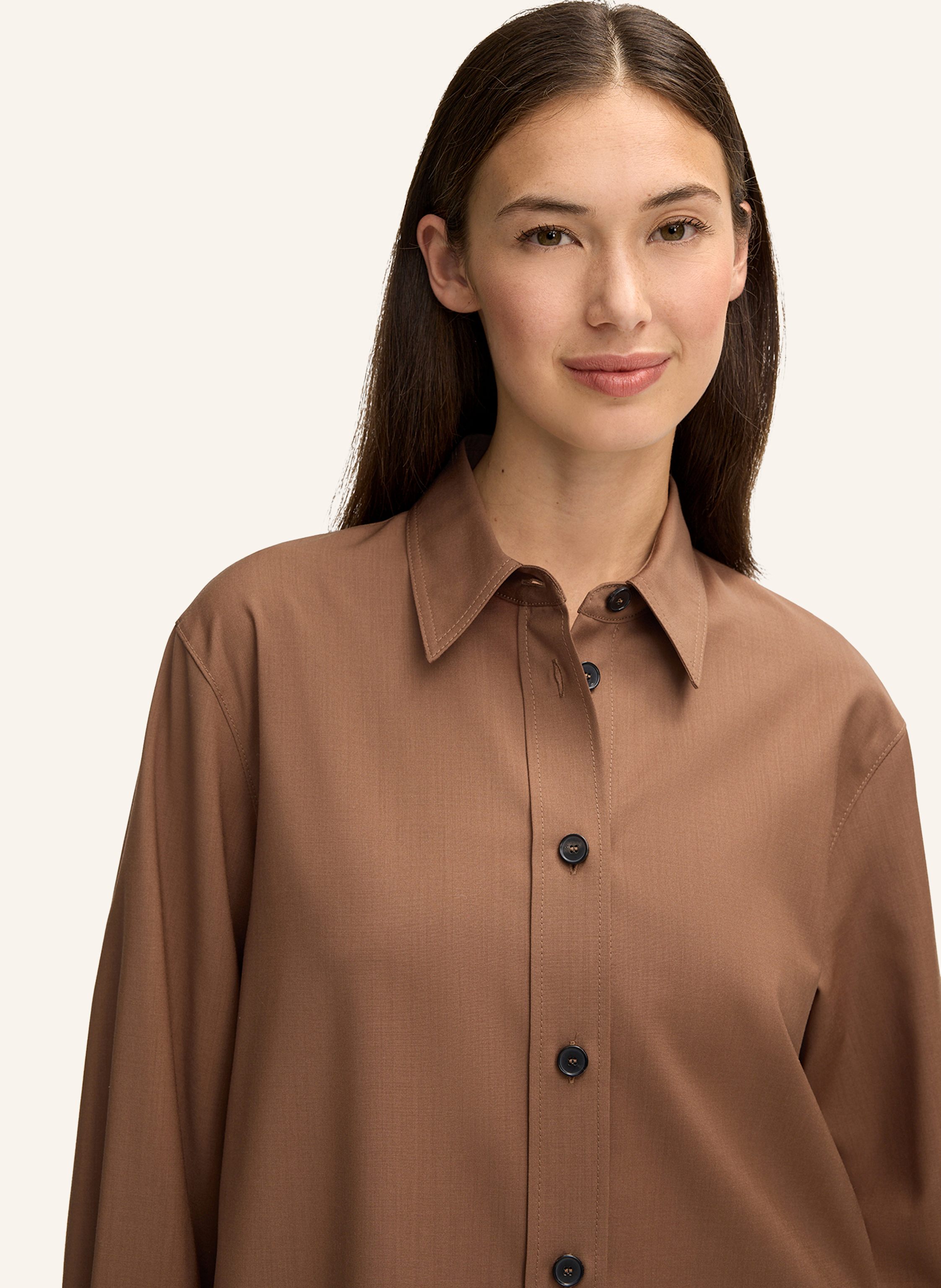 Thumbnail - Windsor. Bluse braun