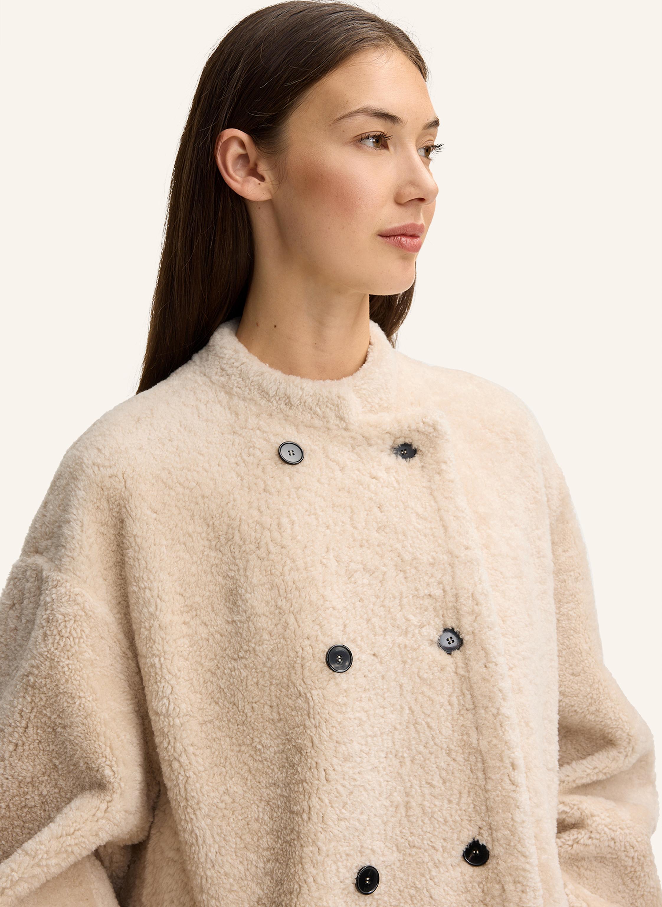 Thumbnail - Windsor. Ledermantel beige