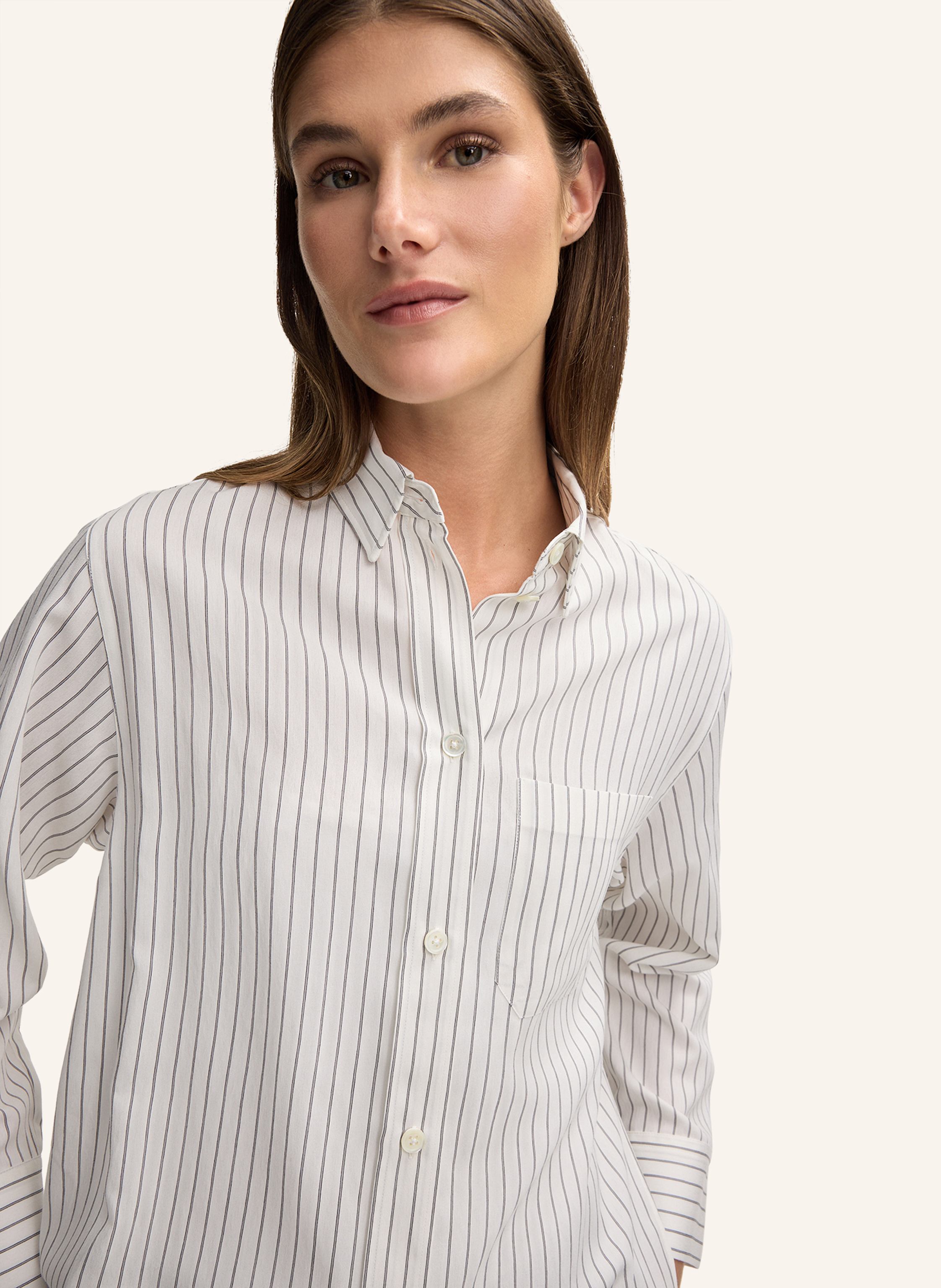 Thumbnail - Windsor. Hemdbluse grau