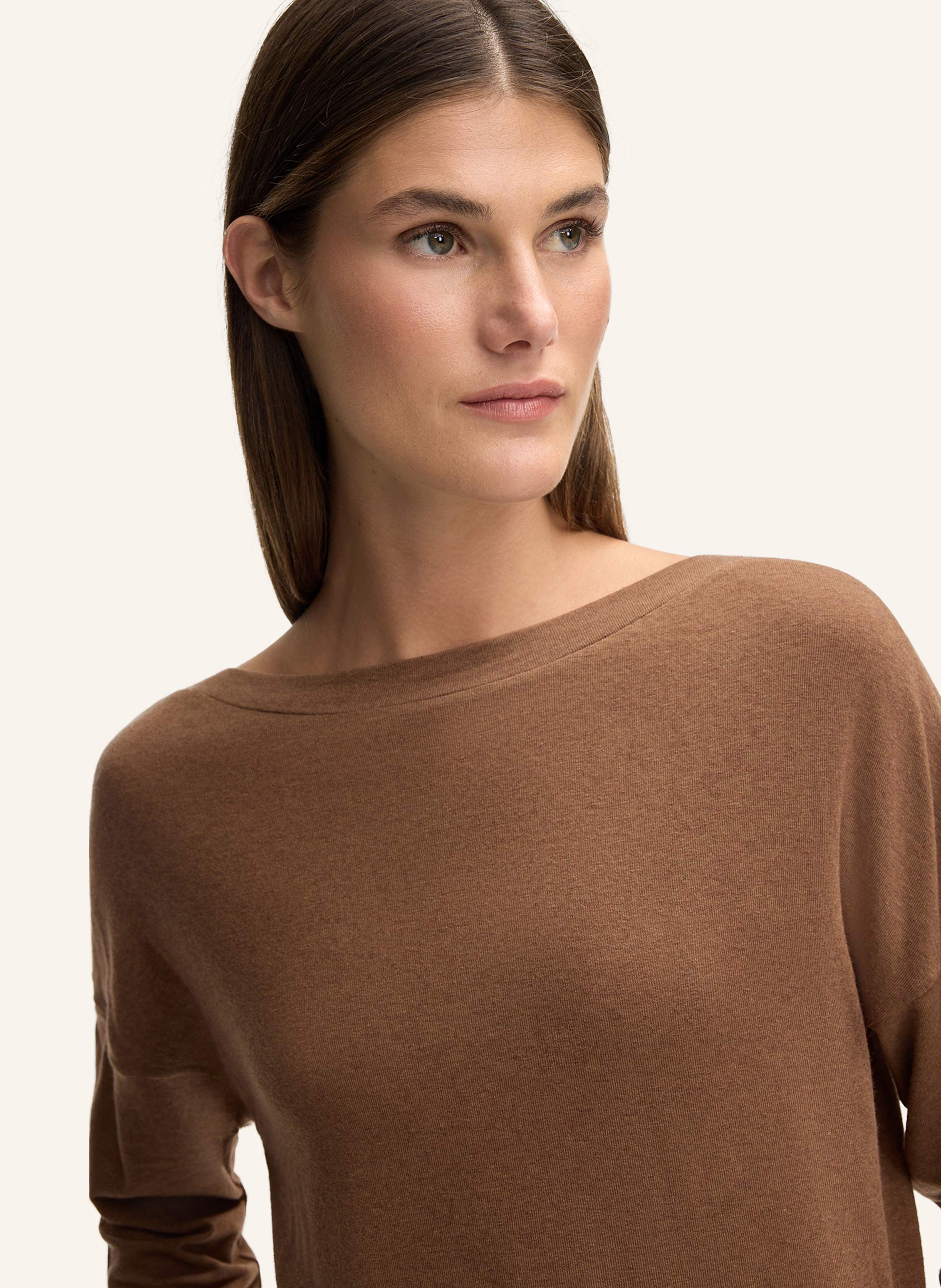 Thumbnail - Windsor. Longsleeve braun