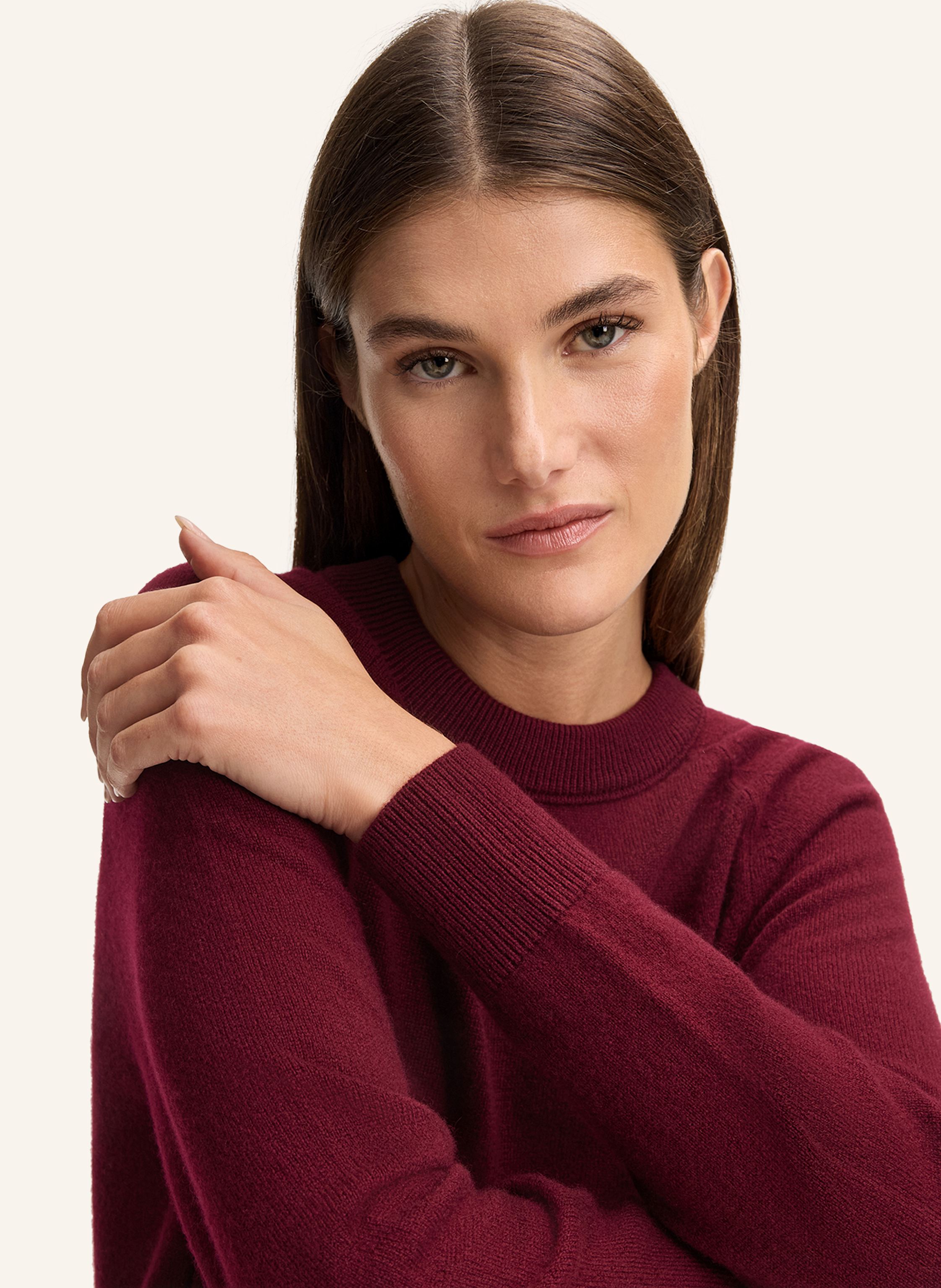 Thumbnail - Windsor. Cashmere-Pullover rot