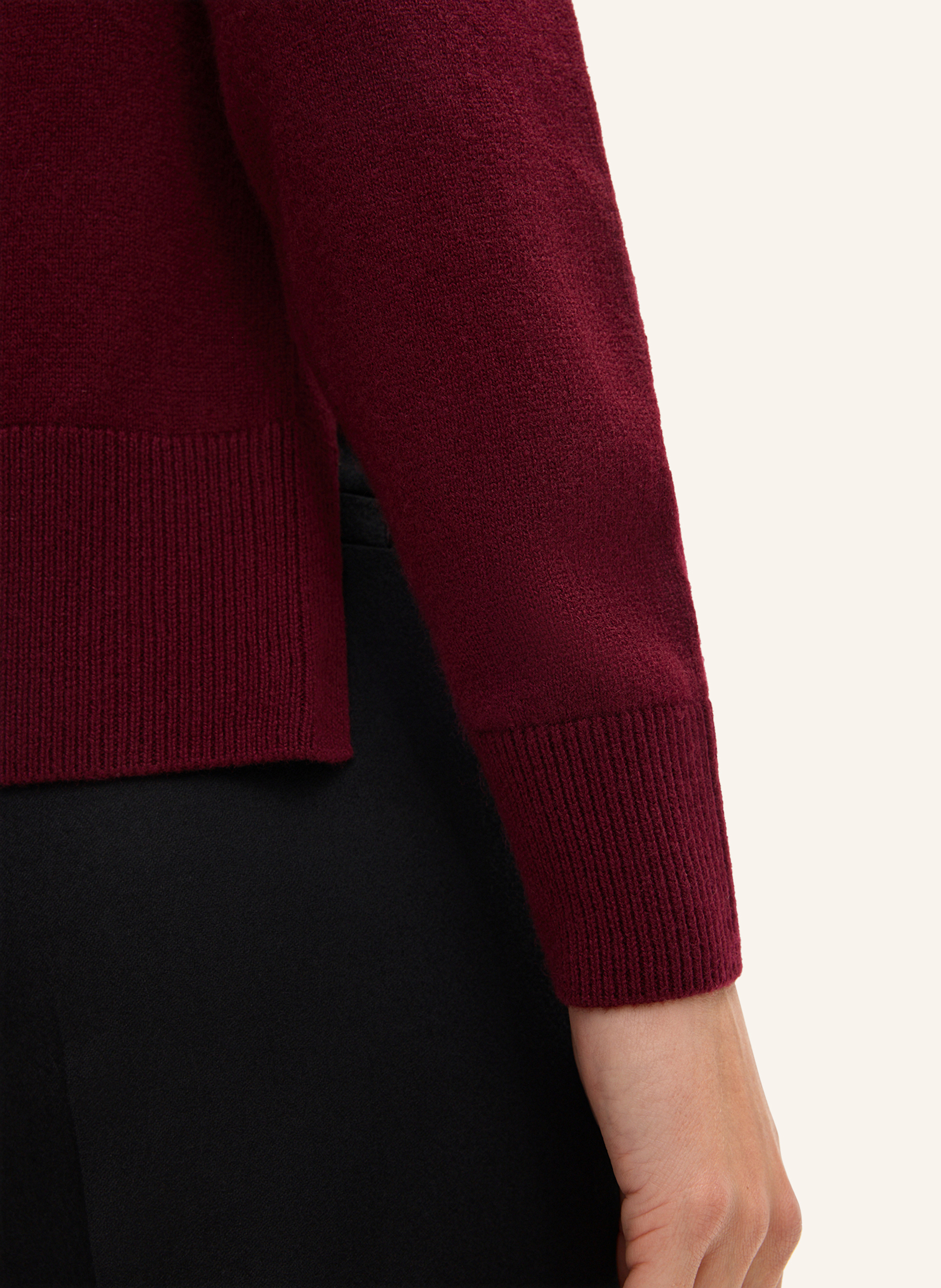 Thumbnail - Windsor. Cashmere-Pullover rot