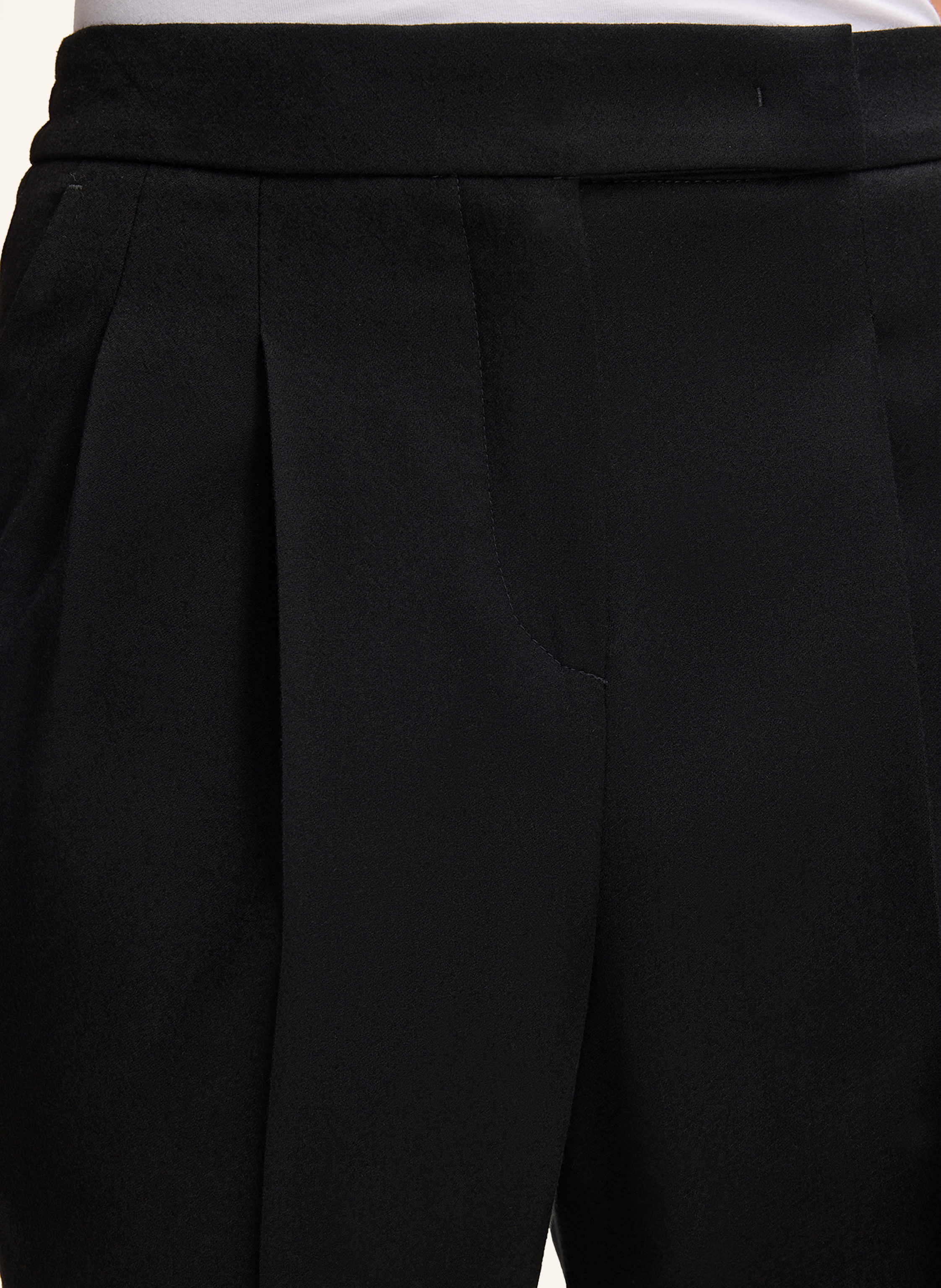 Thumbnail - Windsor. Bundfaltenhose schwarz