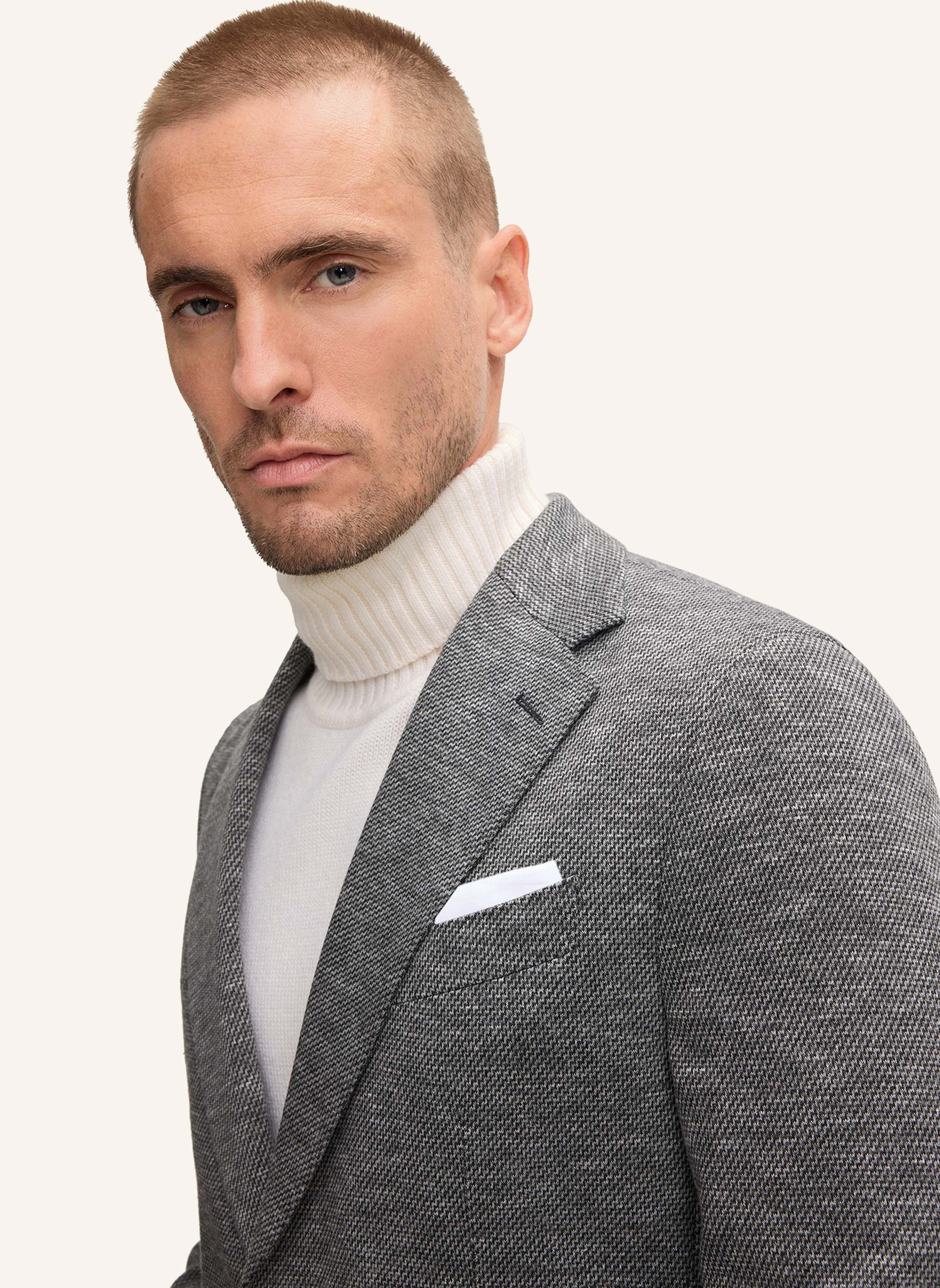 Thumbnail - Windsor. Sakko Shaped Fit schwarz