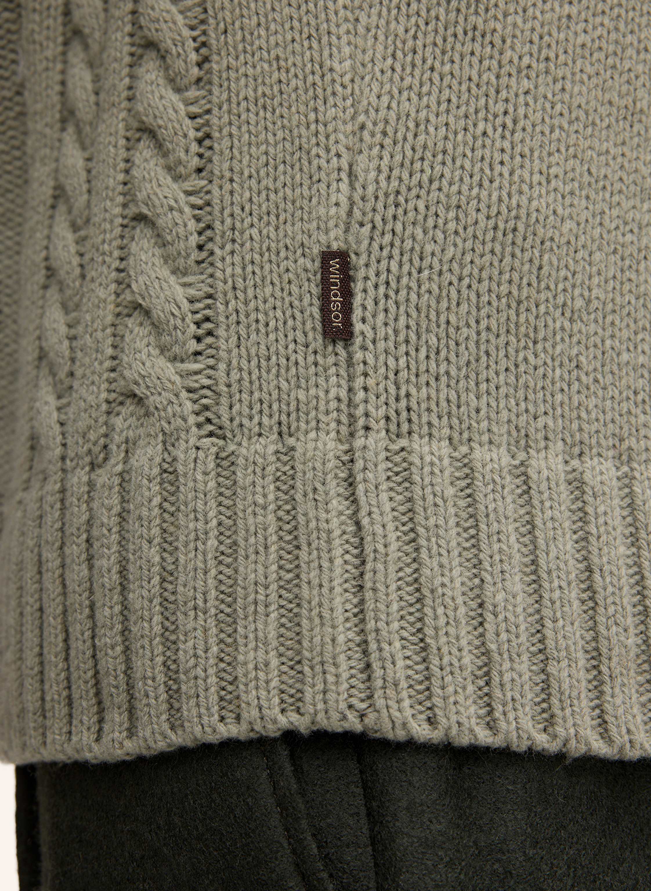 Thumbnail - Windsor. Strickpullover gruen