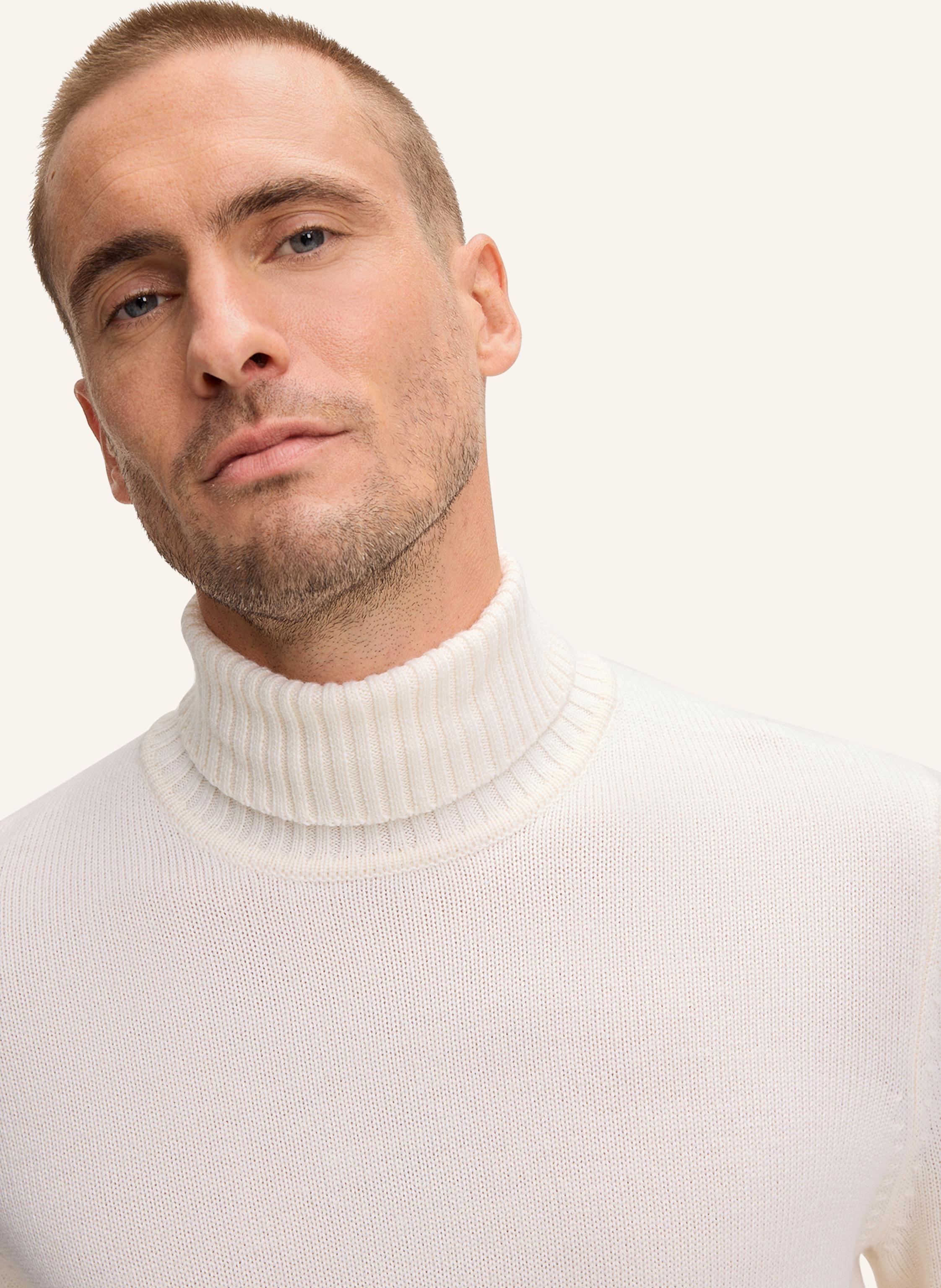 Thumbnail - Windsor. Rollkragenpullover Ramiro weiss