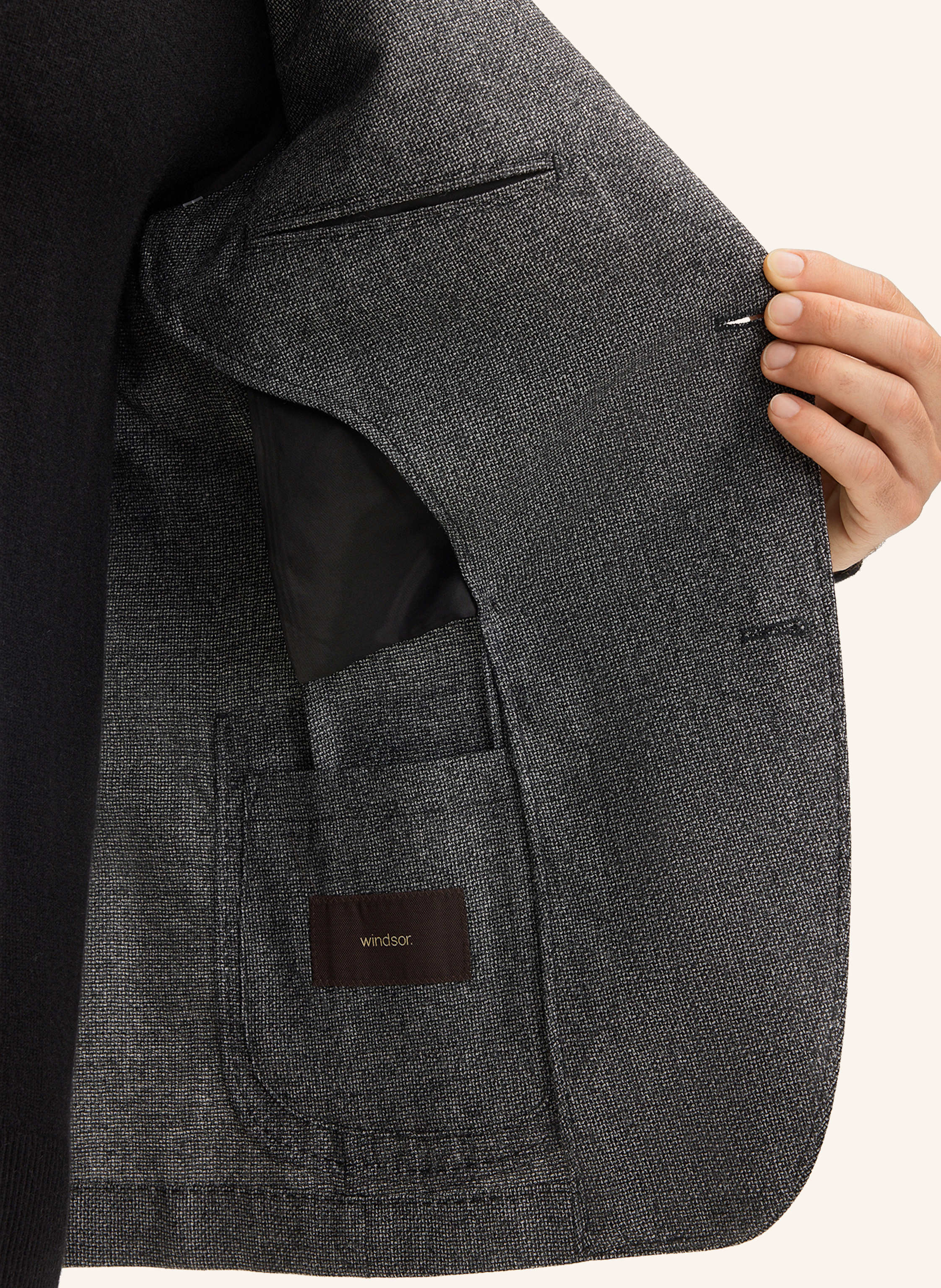 Thumbnail - Windsor. Sakko grau
